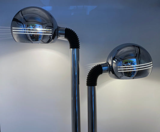 Stehlampe "Space Age Design" aus Italien, 1970er