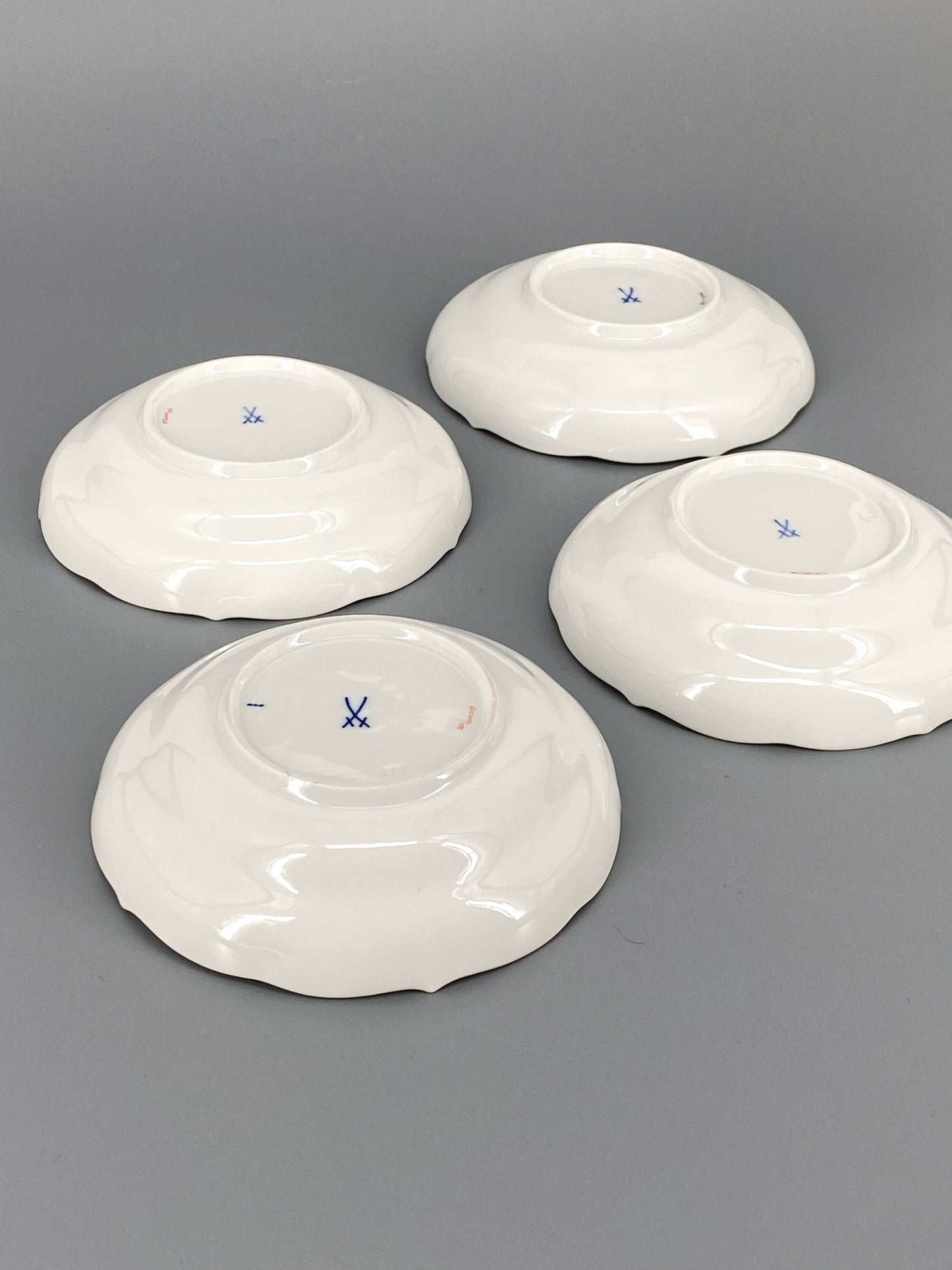 Meissen Porzellan Geschirr Konvolut, Blumendekor