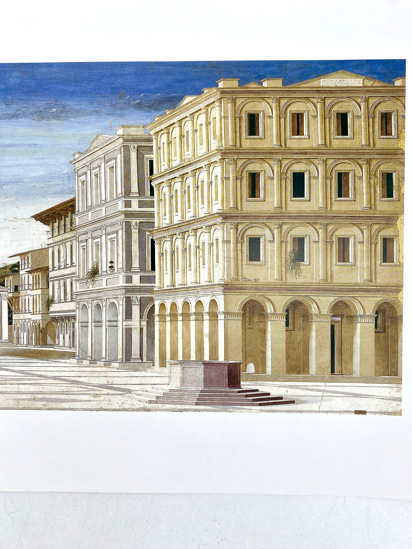 Die Ideale Stadt - Urbino. Italienischer Kunstdruck, Ausstellungsposter Palazzo Strozzi