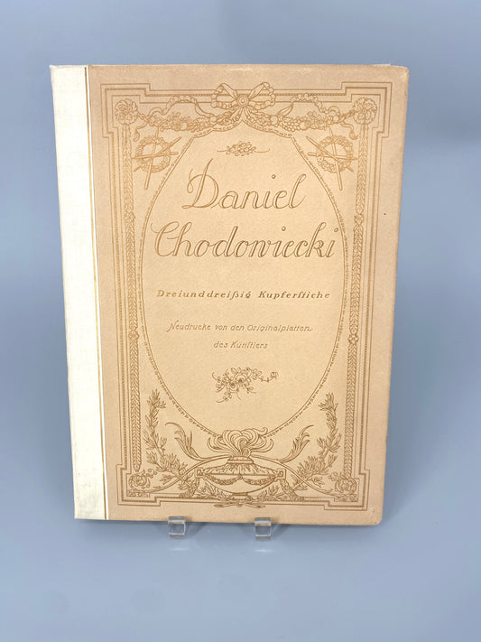 Sammlung Kupferstiche Daniel Chodowiecki, Künstlermappe