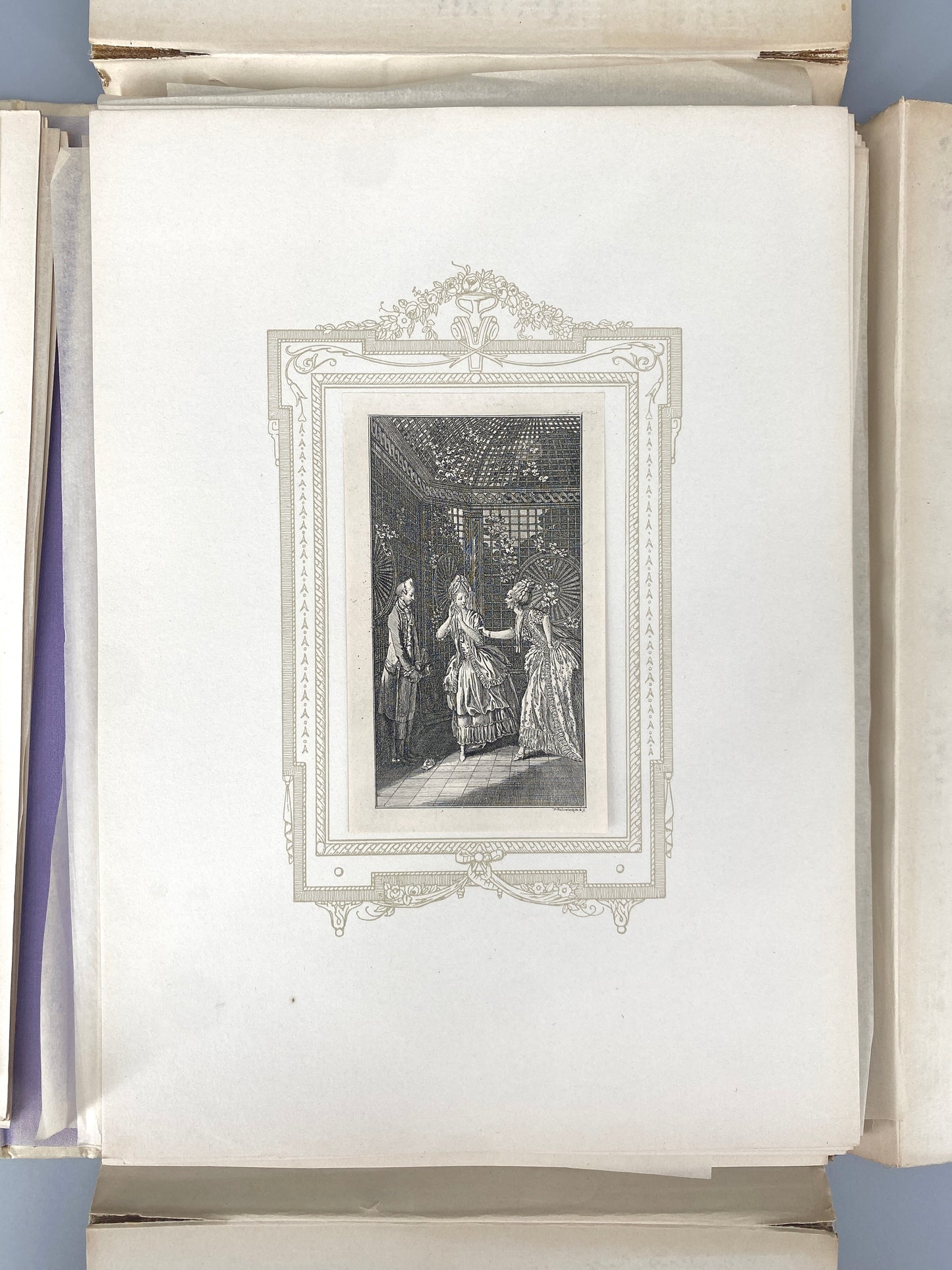 Sammlung Kupferstiche Daniel Chodowiecki, Künstlermappe