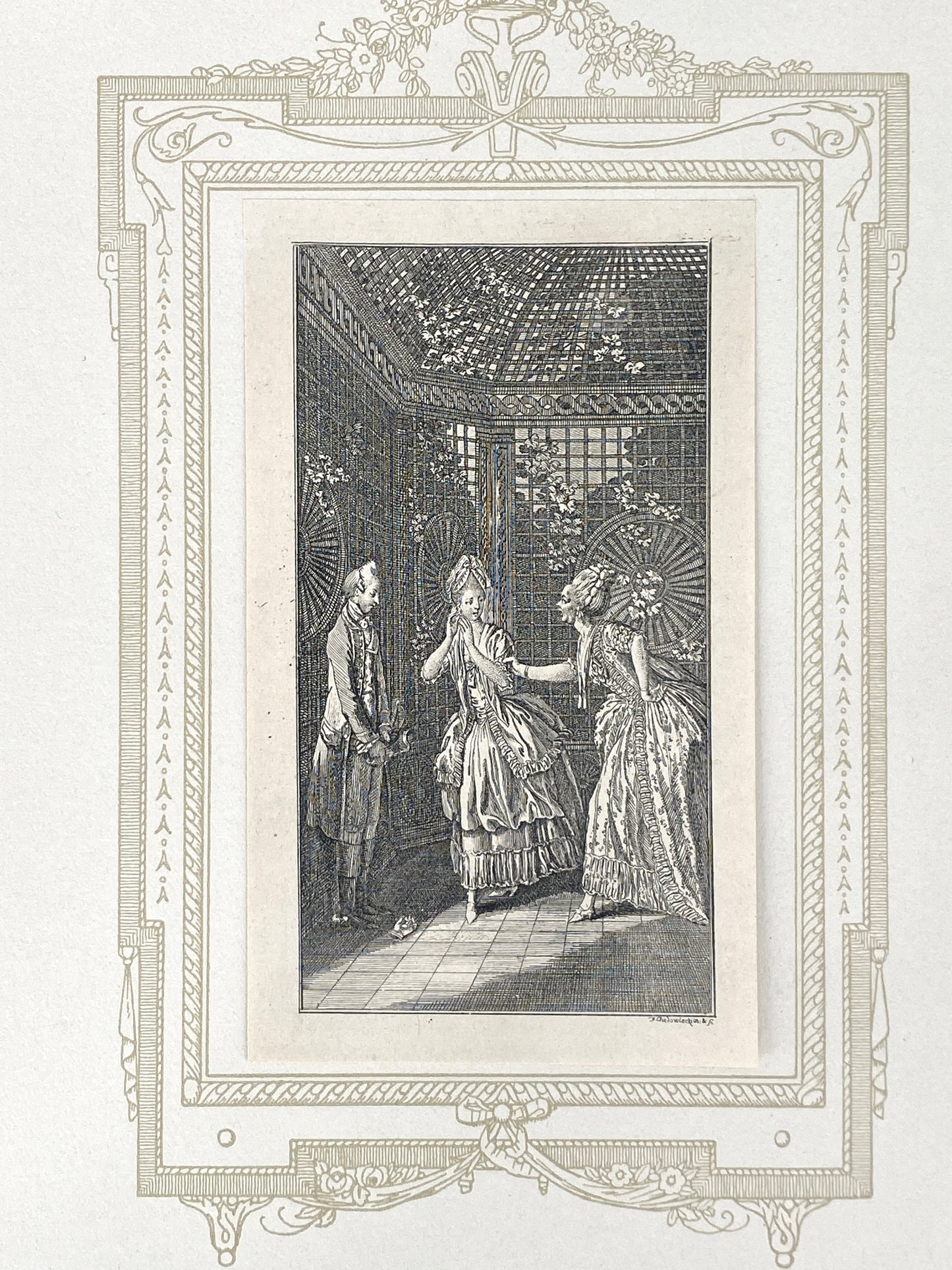 Sammlung Kupferstiche Daniel Chodowiecki, Künstlermappe