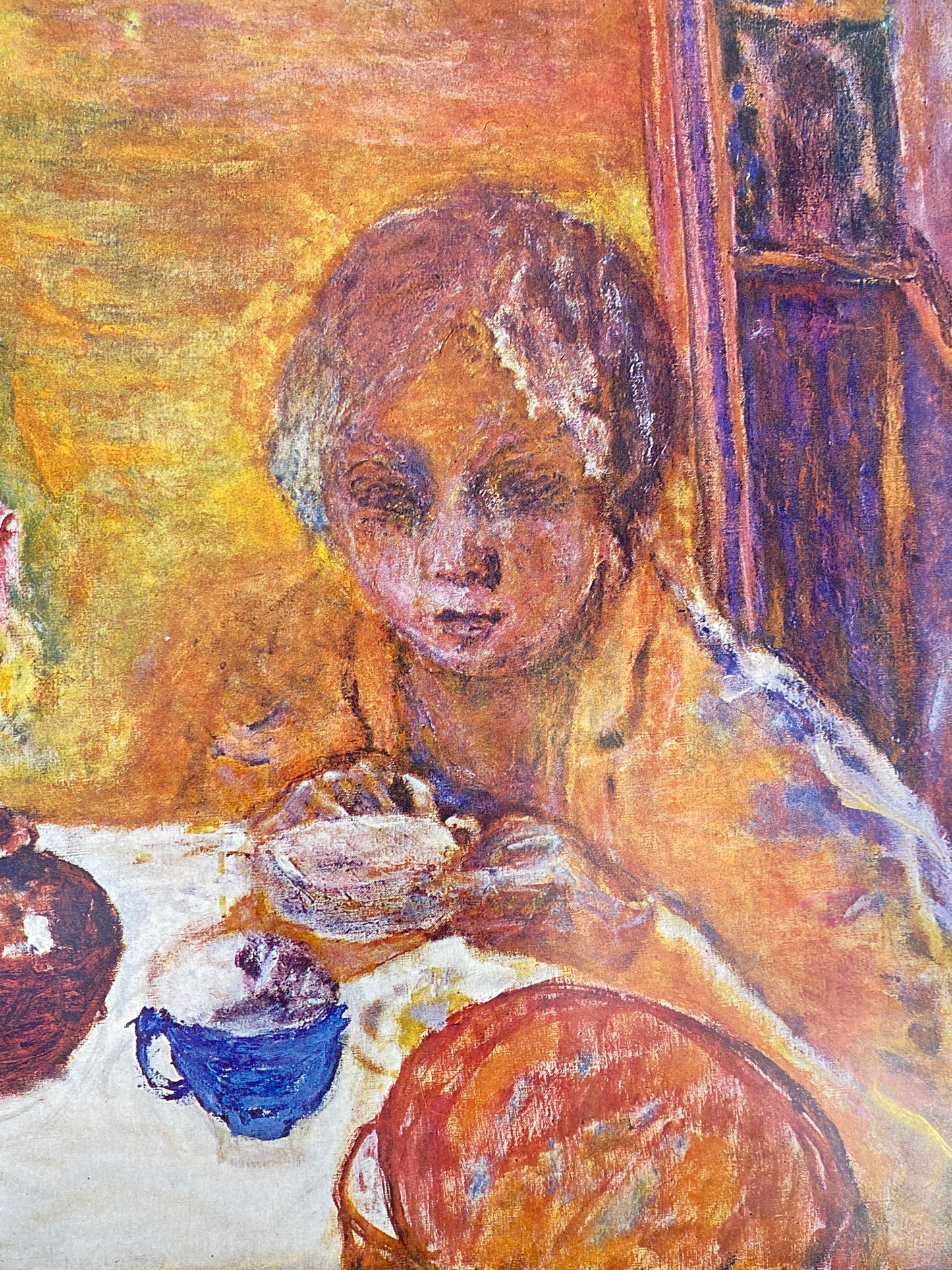 Plakat zur Jubiläumsausstellung Pierre Bonnard mit "Le Déjeuner", Paris, 1967