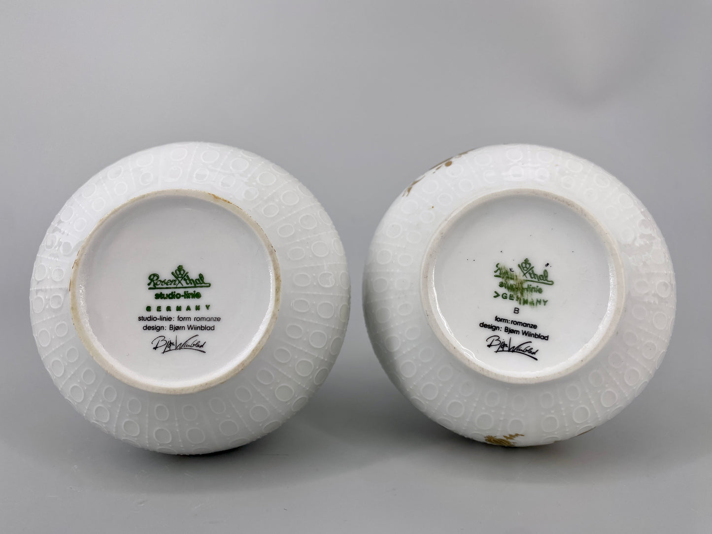 Rosenthal Set "Romanze" designt von Bjørn Wiinblad, Deutschland 1970/80er Jahre