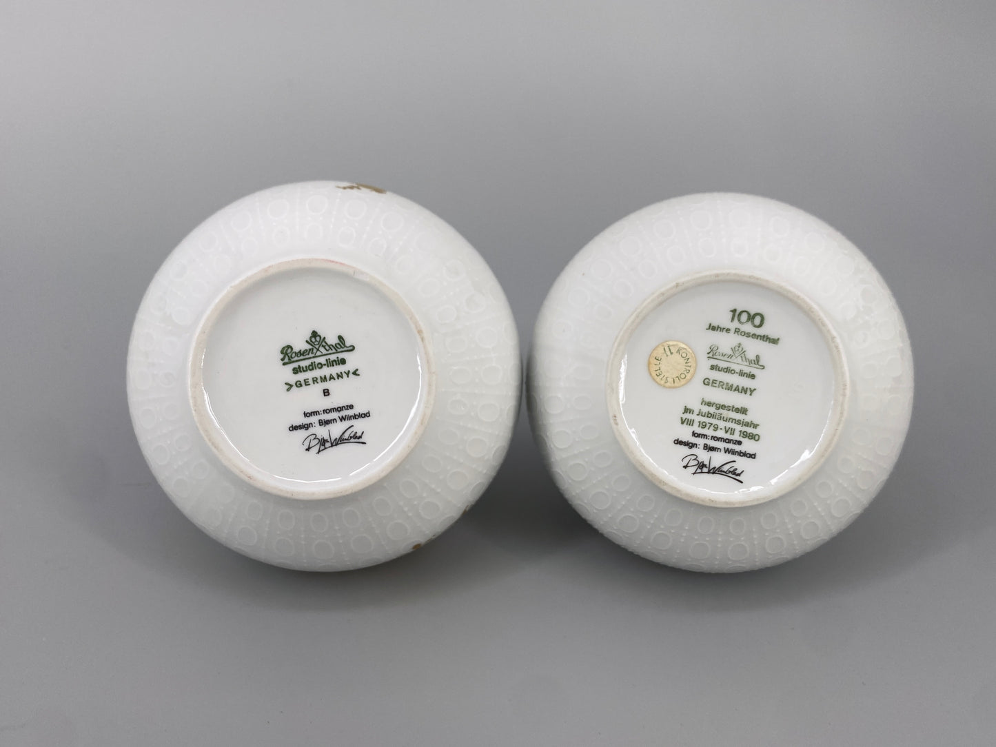 Rosenthal Set "Romanze" designt von Bjørn Wiinblad, Deutschland 1970/80er Jahre