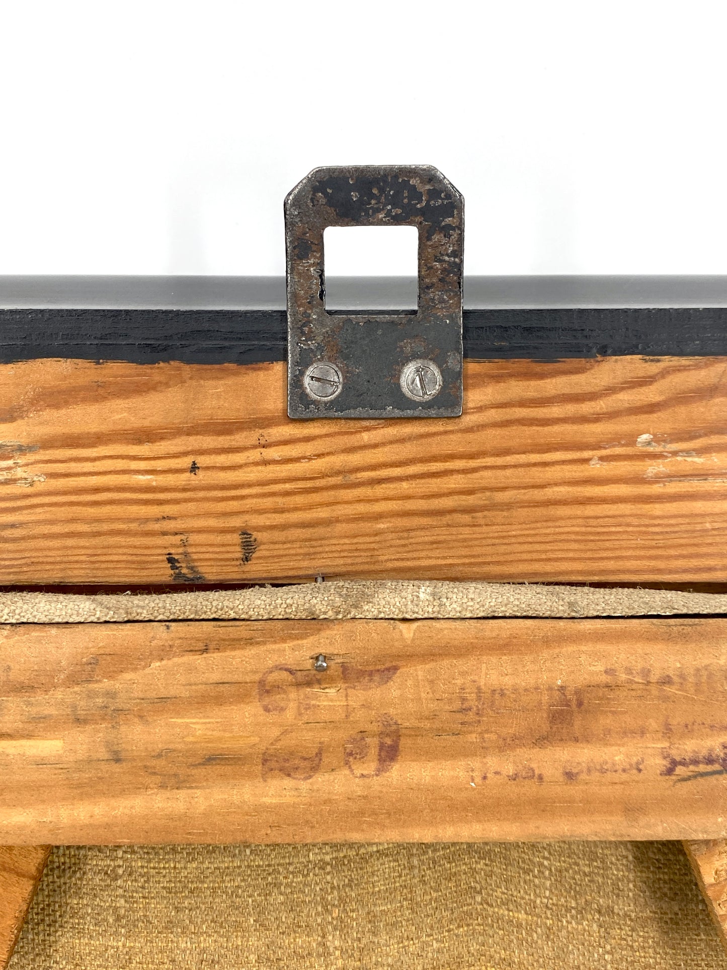 Portrait eines Rappen, gerahmtes Ölgemälde aus den 1930ern