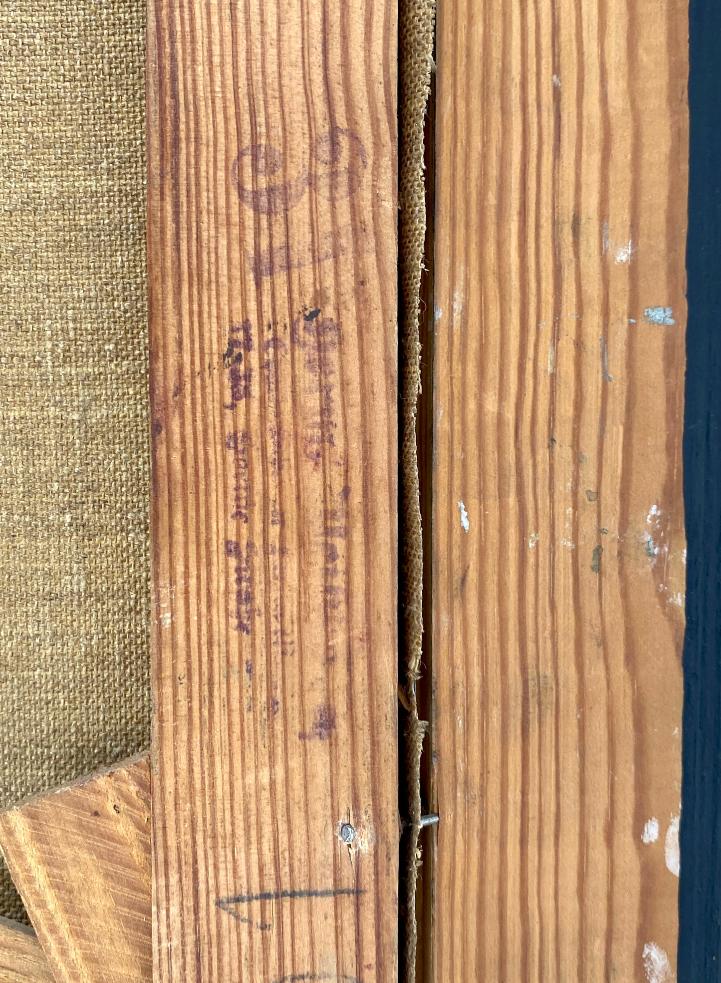 Portrait eines Rappen, gerahmtes Ölgemälde aus den 1930ern