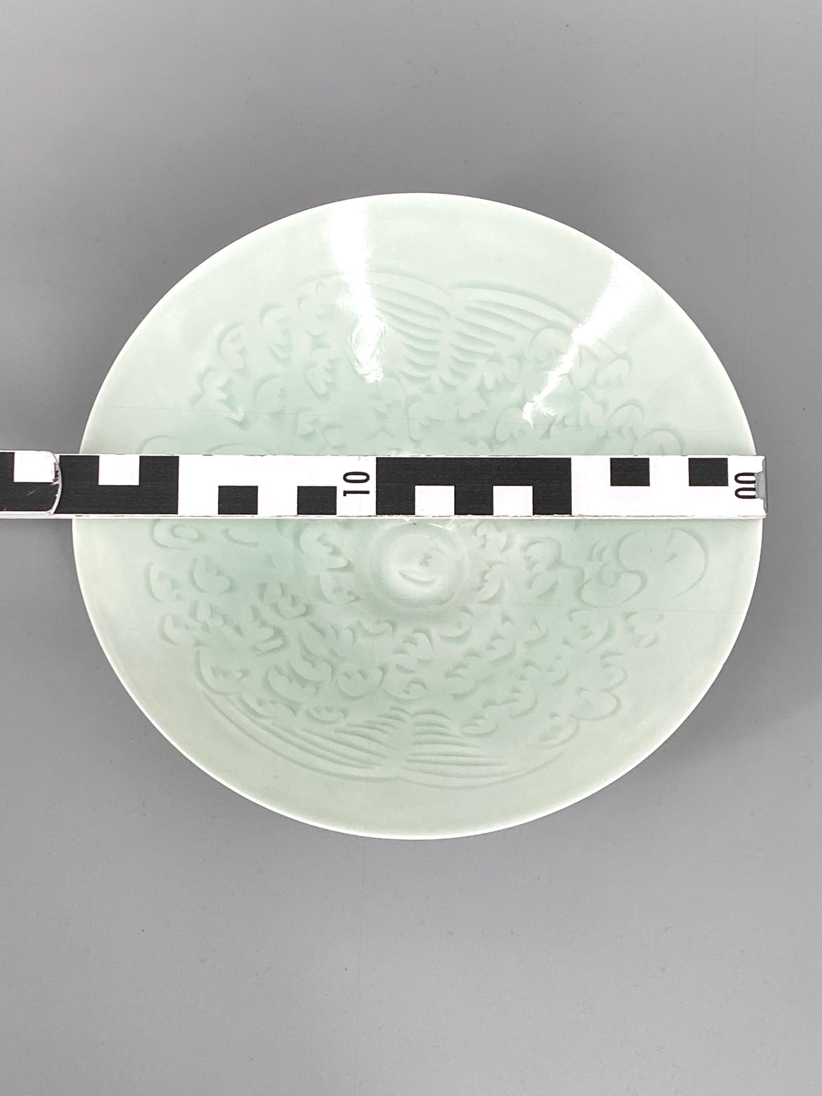 chinesische Qingbai Porzellan Schale, mit floralem Dekor