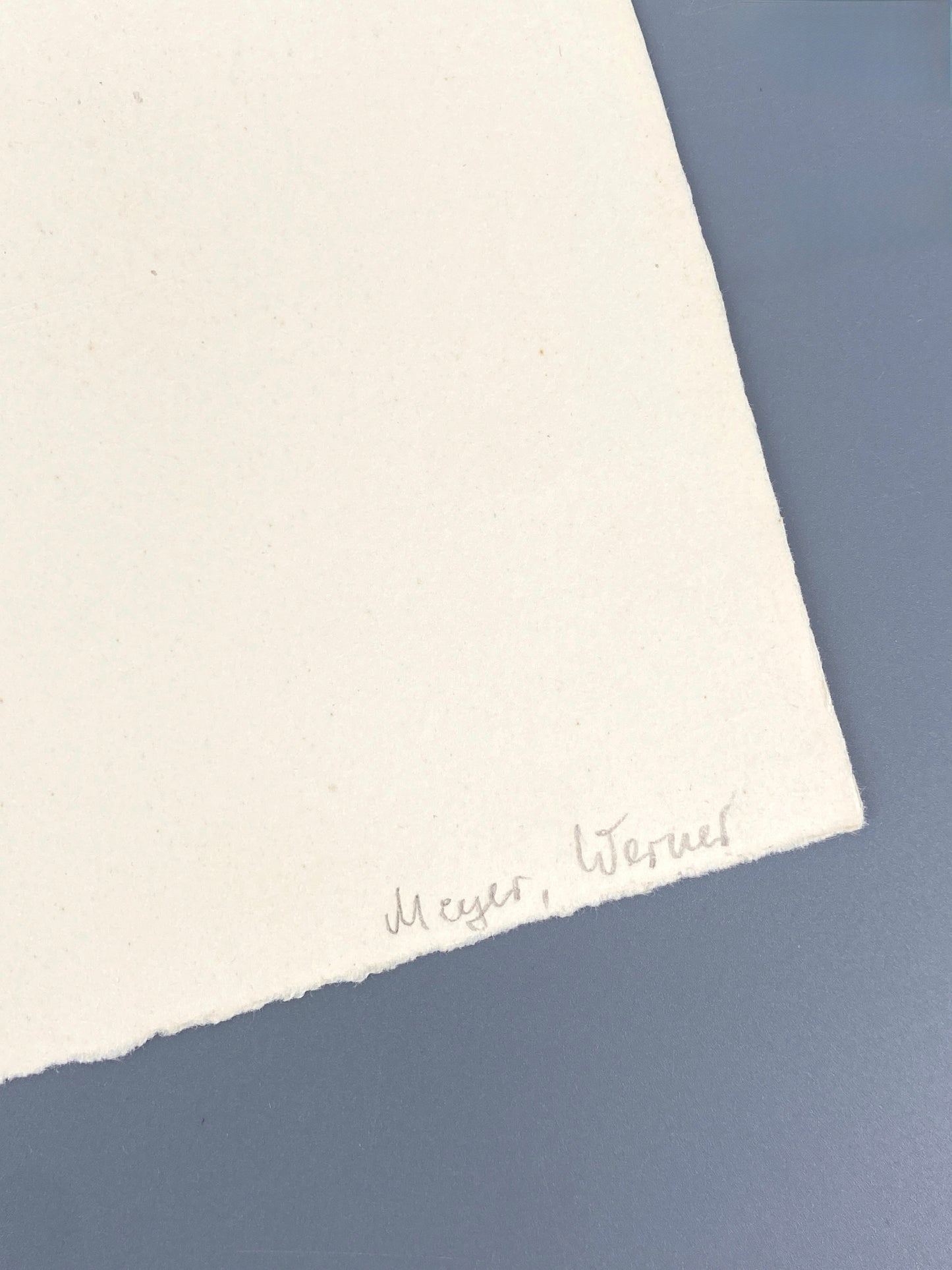 Radierung "Hinterhof" von Gisela Bührmann (1925–2011), Edition der Griffelkunst-Vereinigung, Hamburg 1964