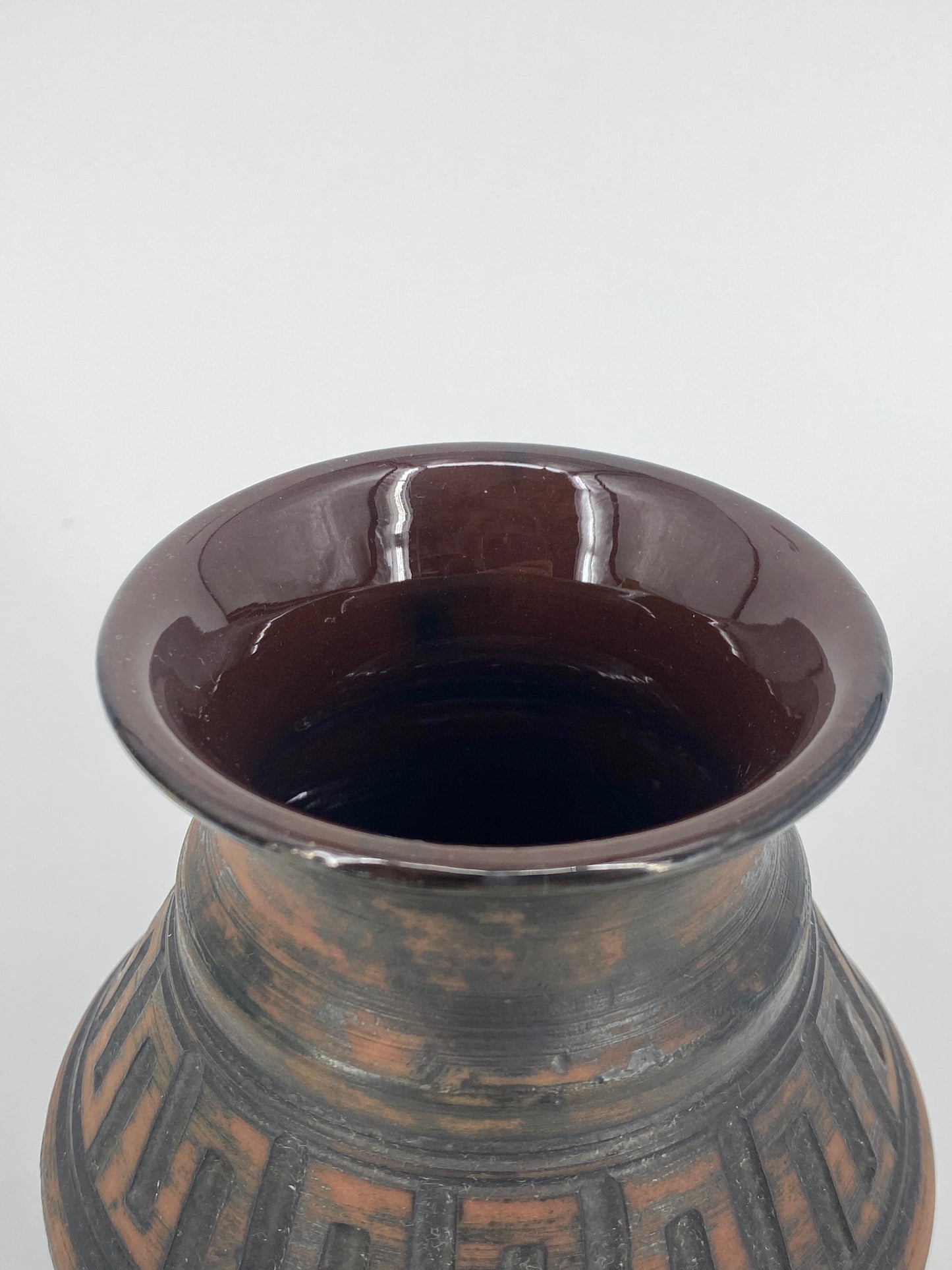 Visby Studio Keramik Vase aus Gotland, Schweden, 70er, 80er