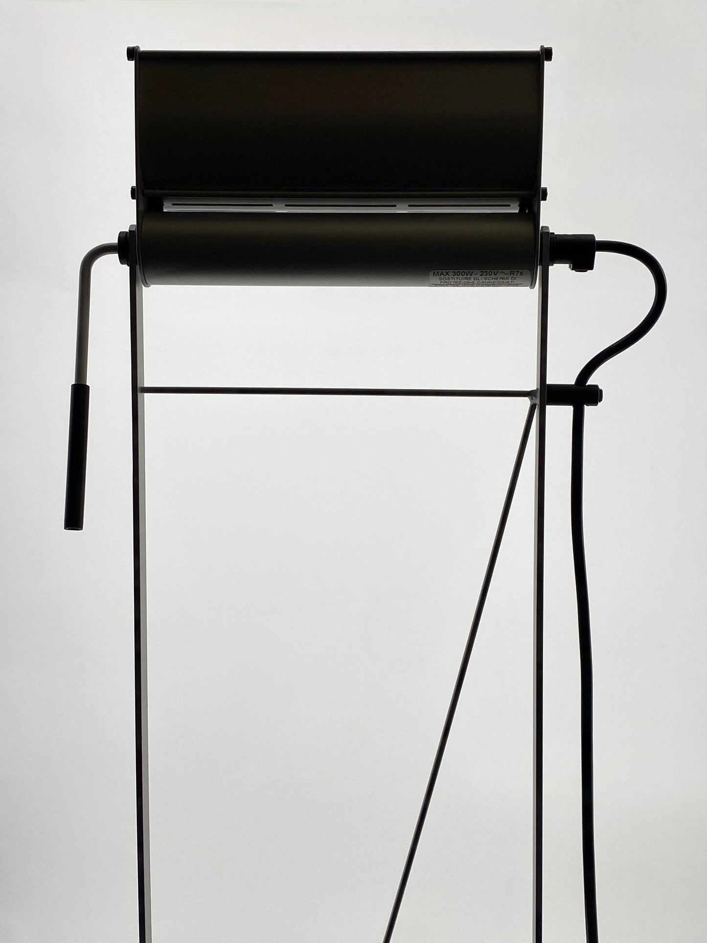 Dimmbare Stehlampe "Opus Terra" von Walter Monici für Lumina, Italien 1986