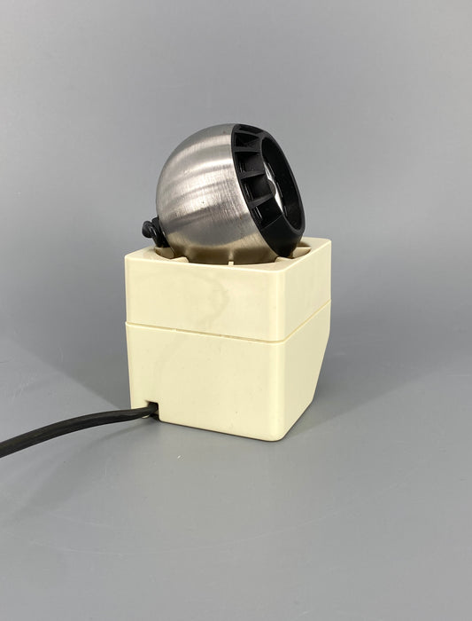 Magnetische Minispot Lampe Beige "41601" von Dieter Witte für Osram, Deutschland, 1970er Jahre