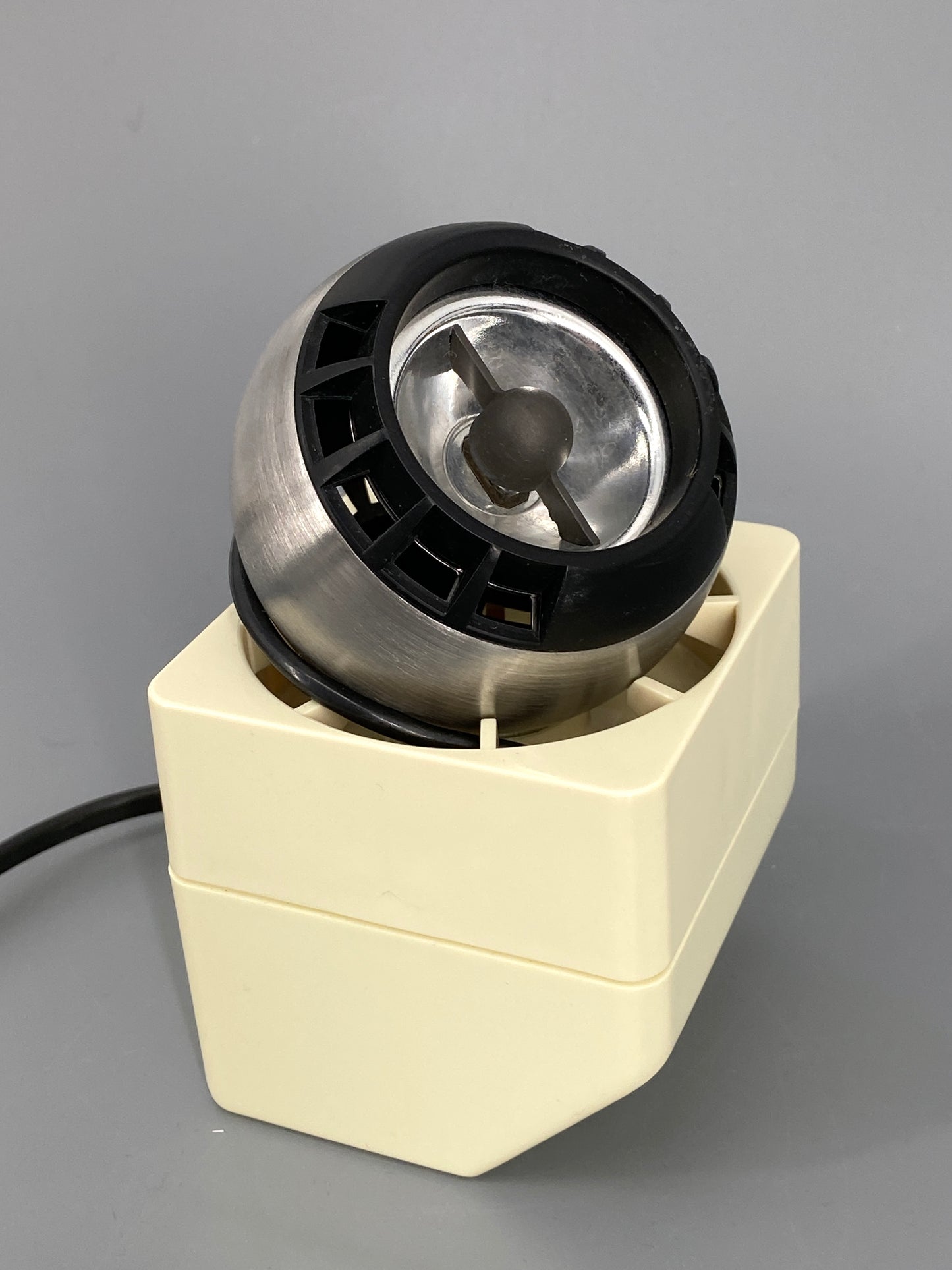 Magnetische Minispot Lampe Beige "41601" von Dieter Witte für Osram, Deutschland, 1970er Jahre