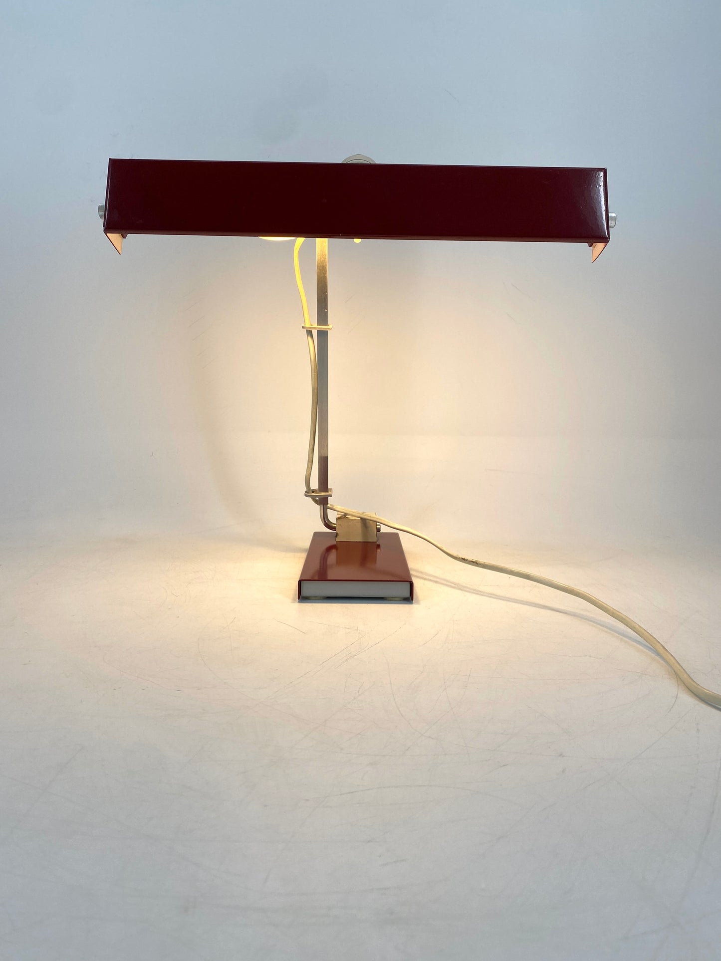 DDR Schreibtischlampe von Klaus Musinowski für VEB Halle