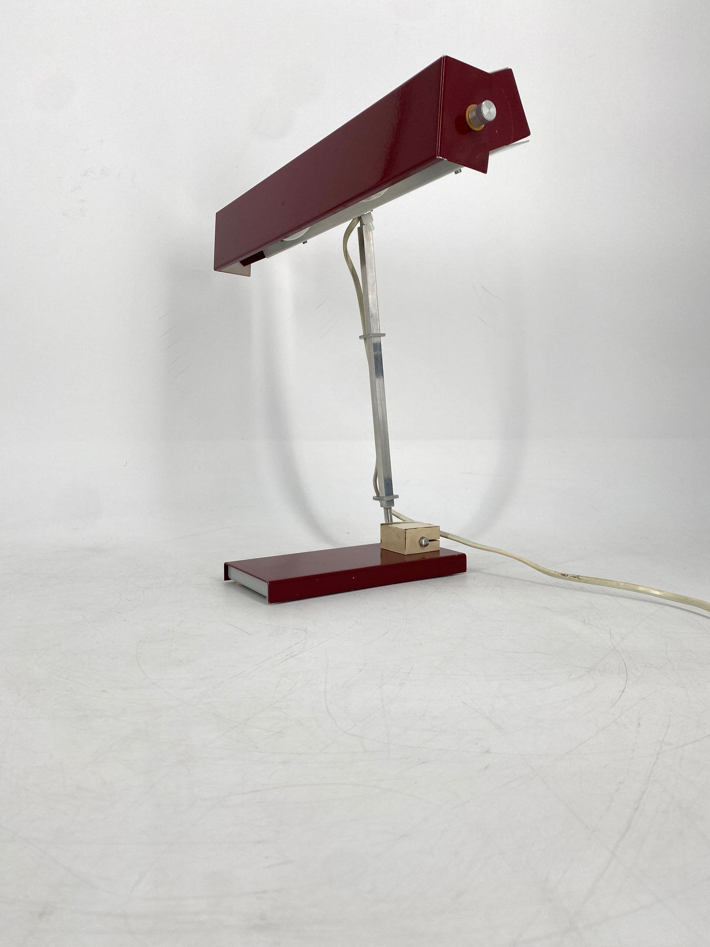 DDR Schreibtischlampe von Klaus Musinowski für VEB Halle