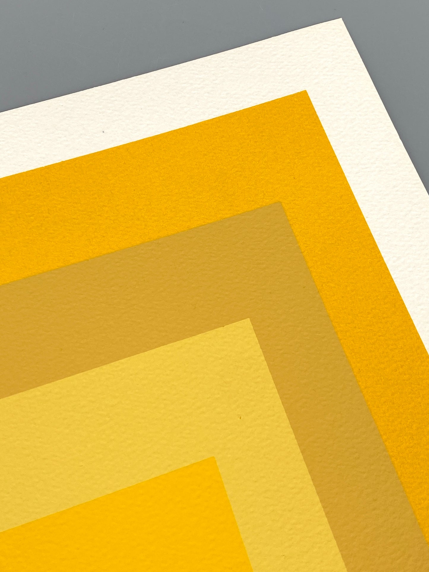 Signierter und nummerierter Siebdruck "J K S" von Josef Albers, 1970