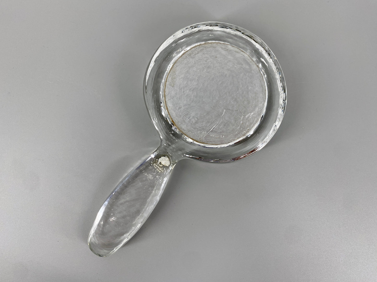 Handspiegel aus Glas von Pukeberg, Schweden, 1960er Jahre