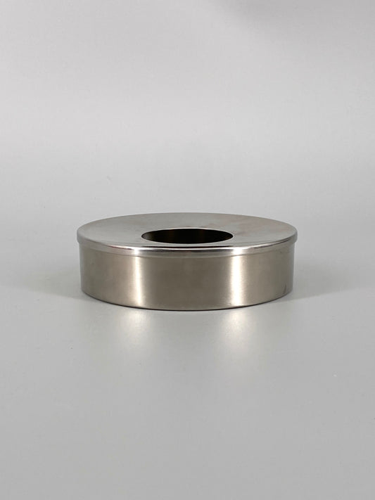 "Cylinda" Aschenbecher aus Edelstahl von Stelton,  Peter Holmblad und Arne Jacobsen, Dänemark, 1967