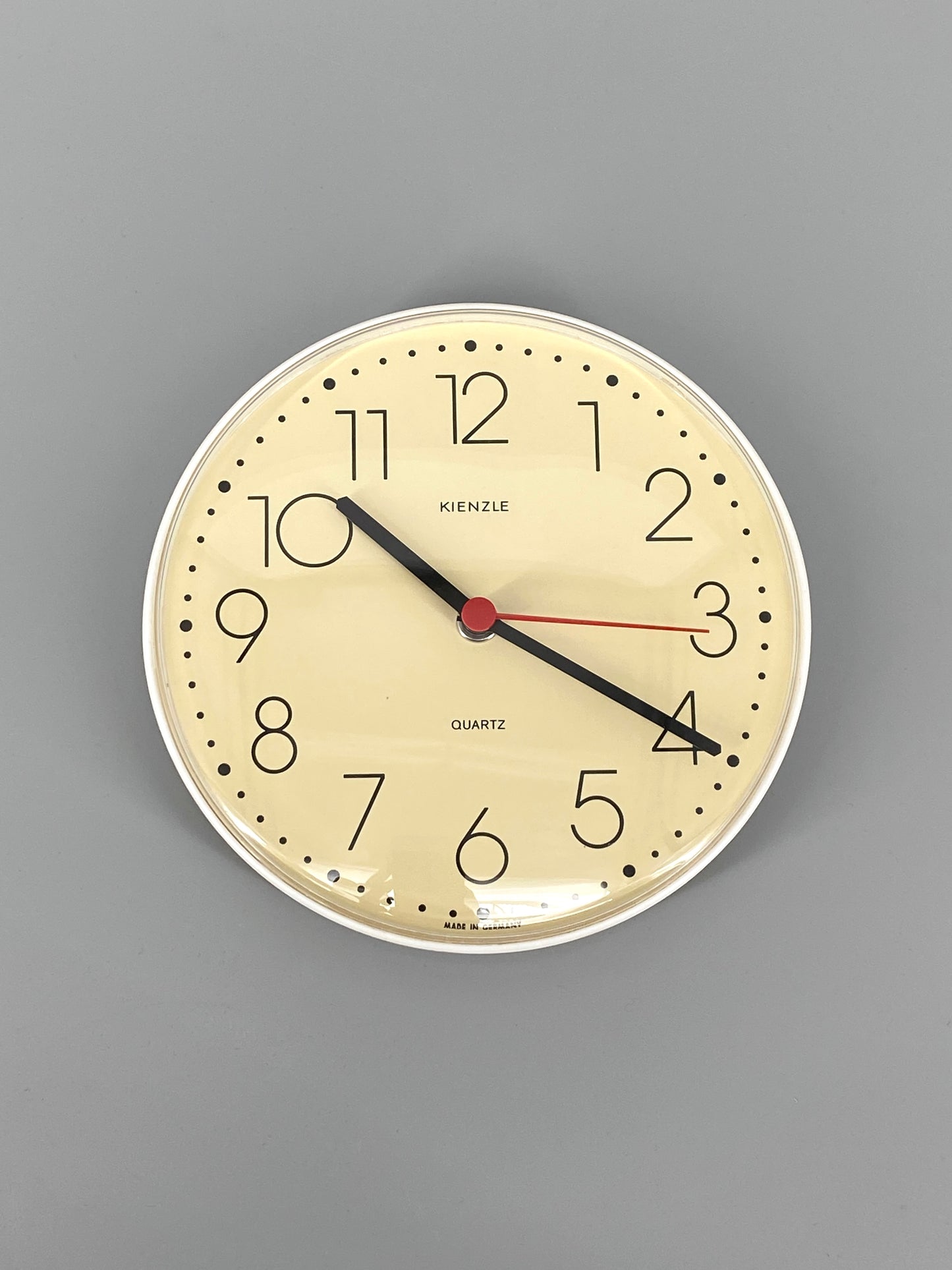 Wanduhr von Kienzle, Quartz Uhrwerk, Deutschland, 70er