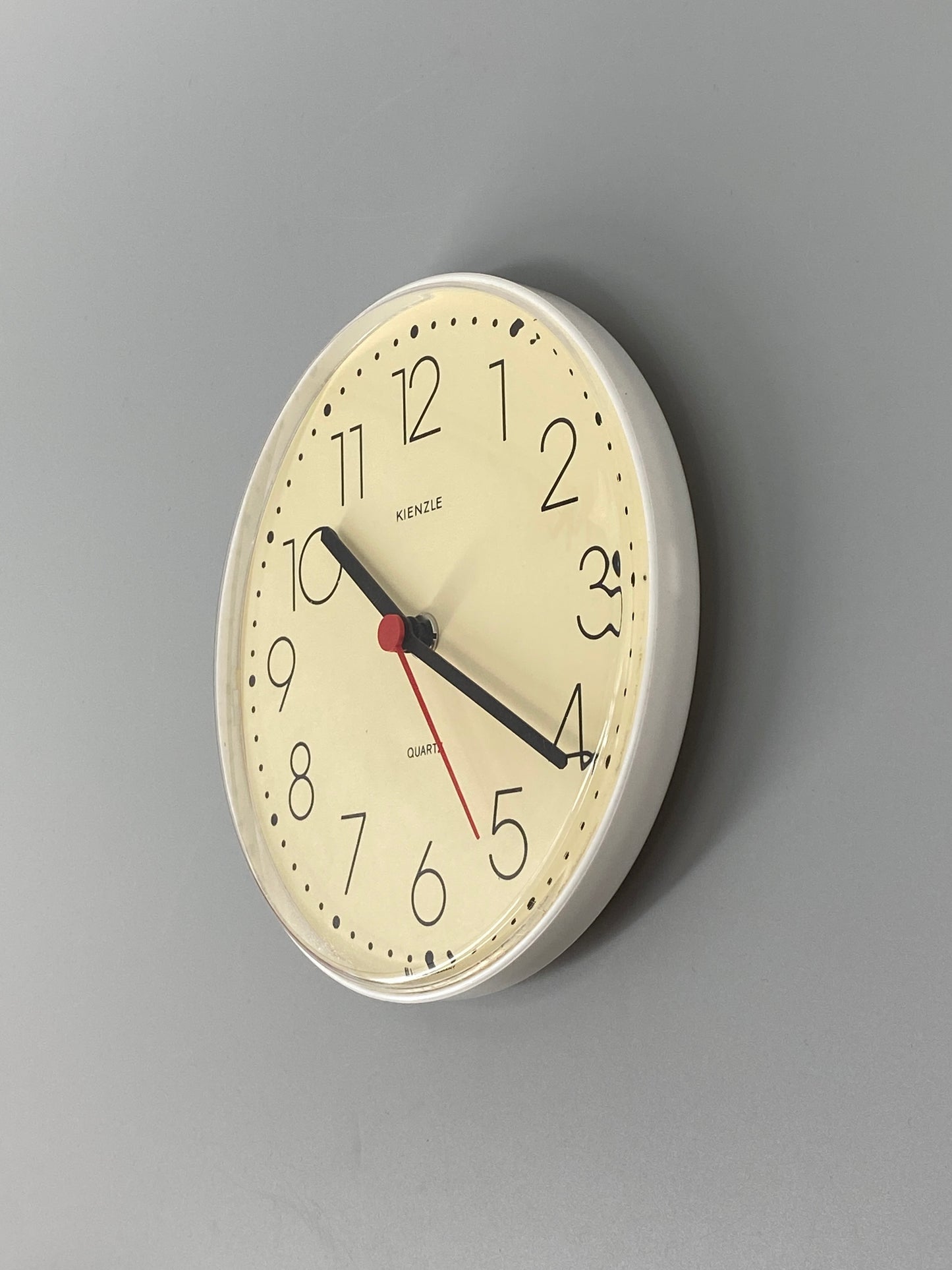 Wanduhr von Kienzle, Quartz Uhrwerk, Deutschland, 70er