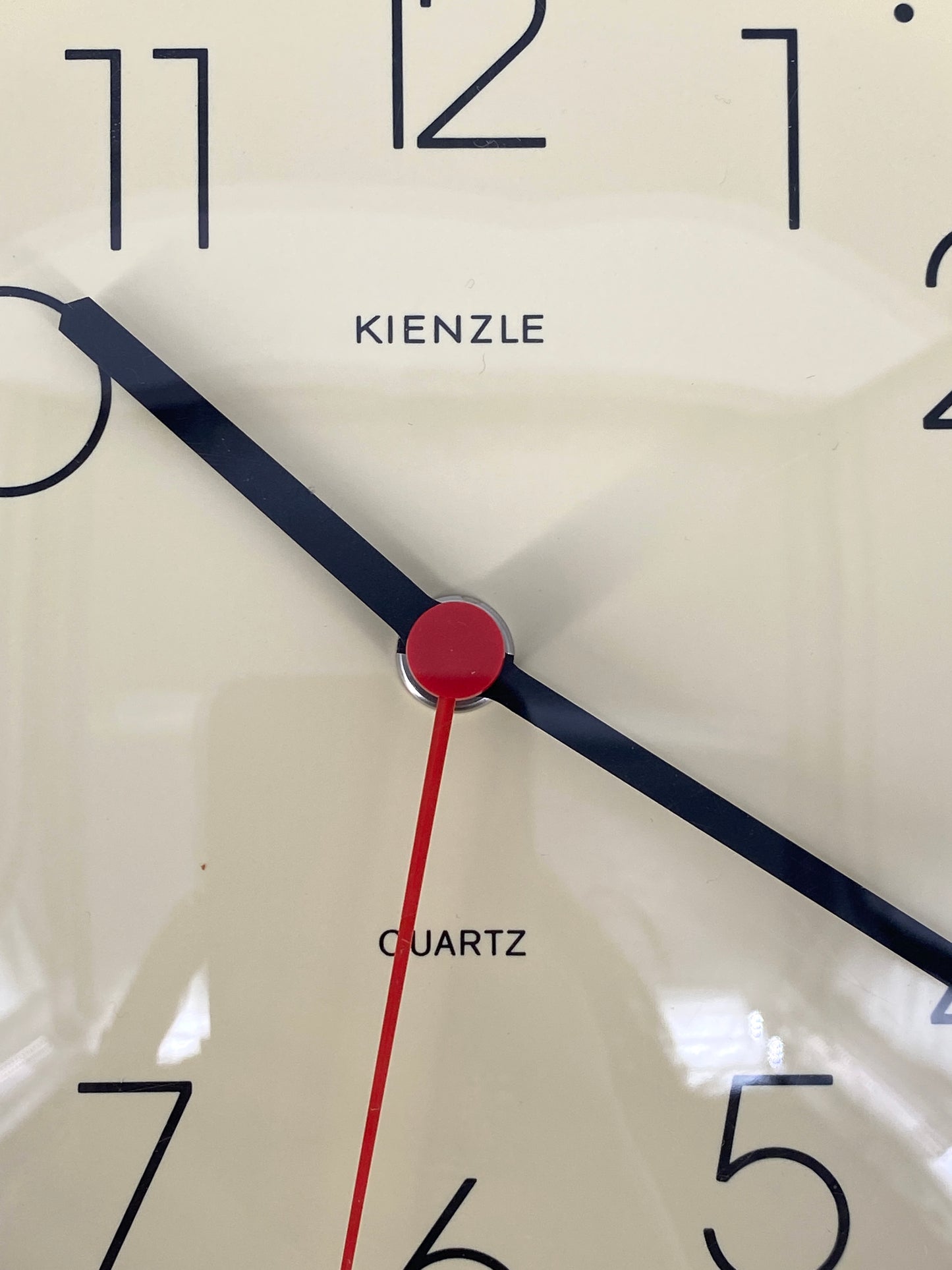 Wanduhr von Kienzle, Quartz Uhrwerk, Deutschland, 70er