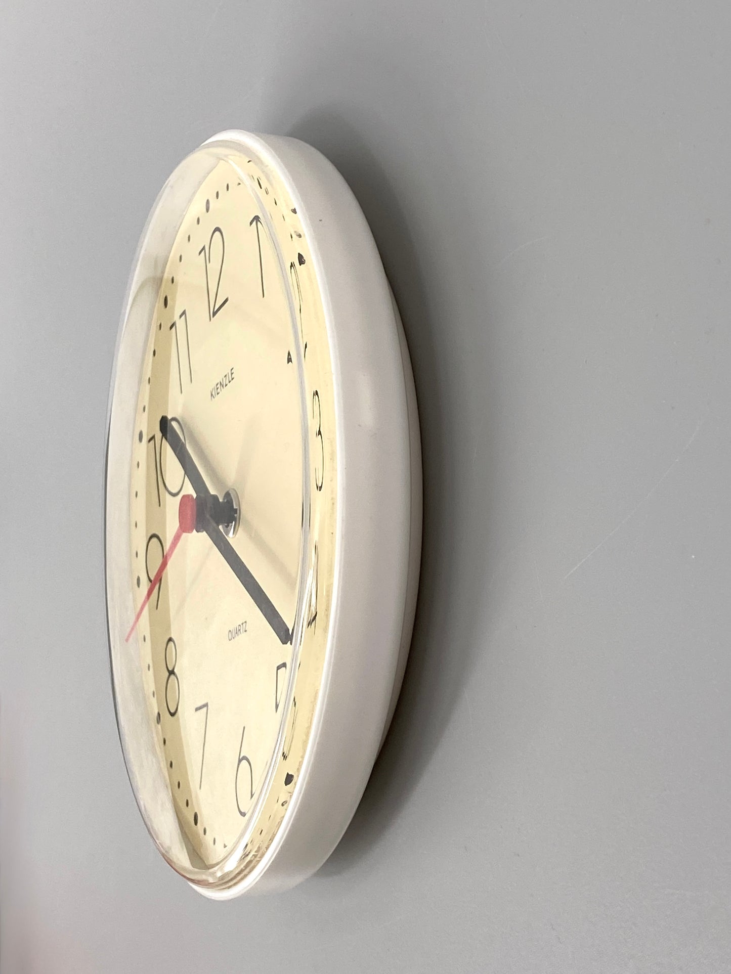 Wanduhr von Kienzle, Quartz Uhrwerk, Deutschland, 70er