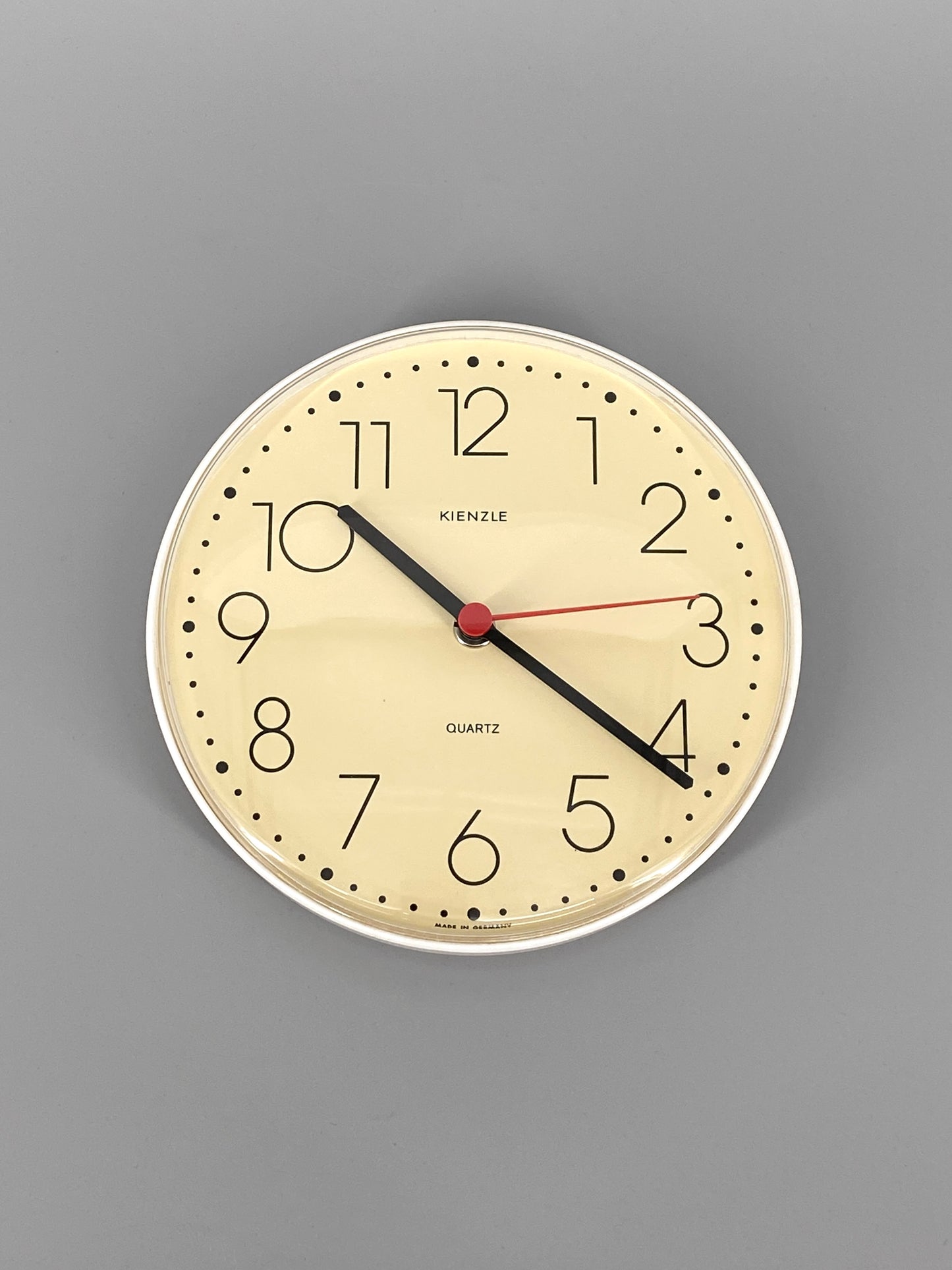 Wanduhr von Kienzle, Quartz Uhrwerk, Deutschland, 70er
