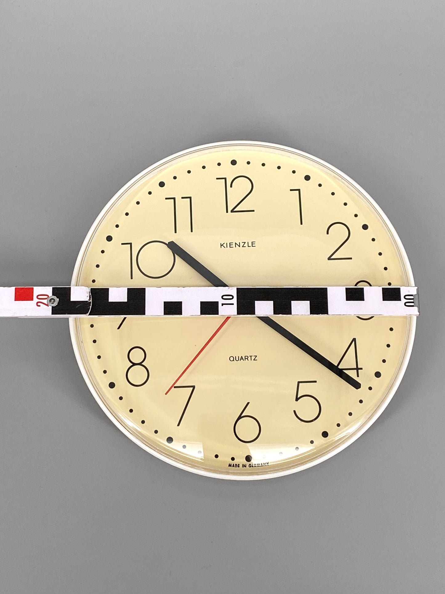 Wanduhr von Kienzle, Quartz Uhrwerk, Deutschland, 70er