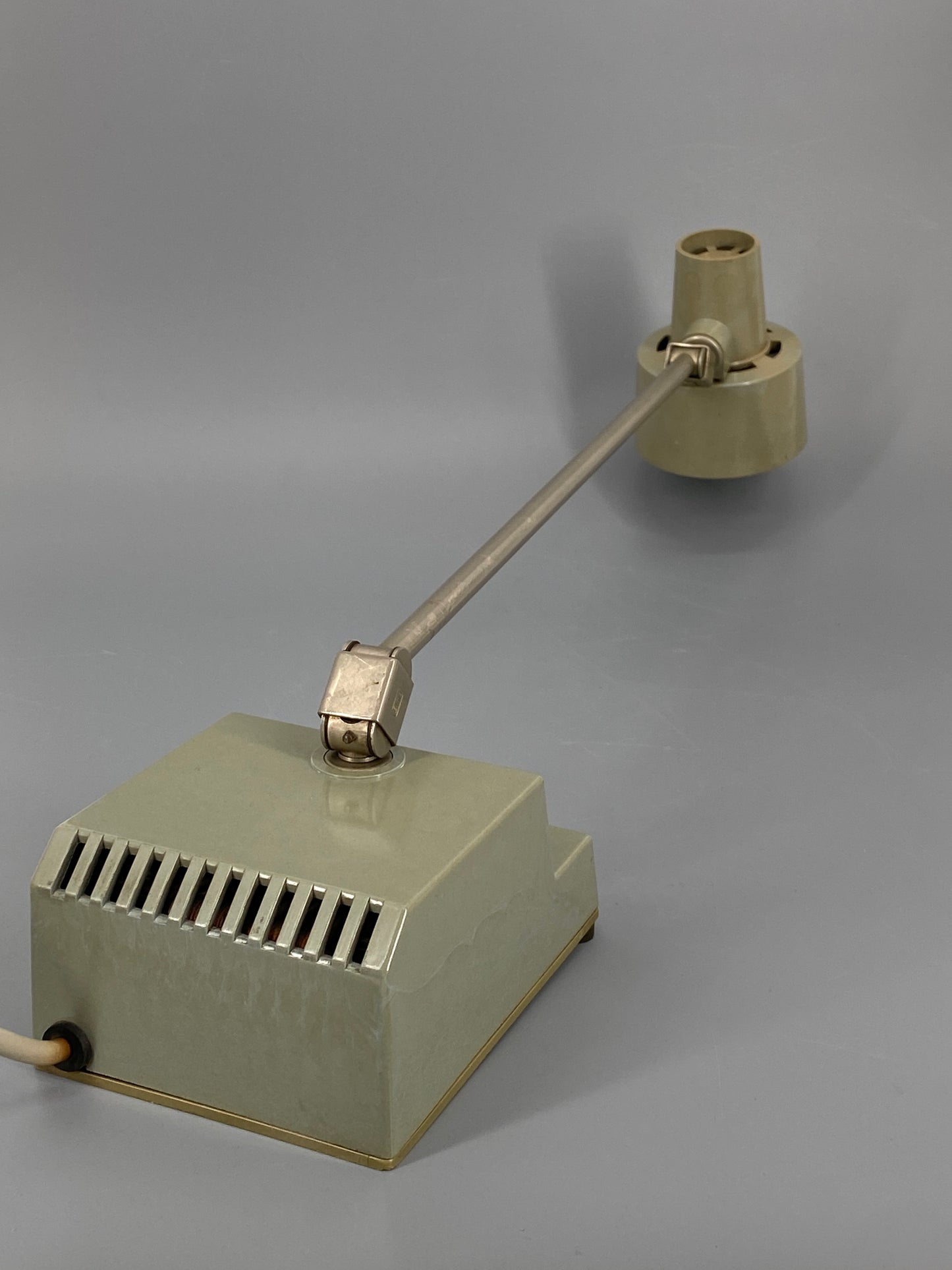 Tischlampe von Wolfgang Dyroff für Elma VEB Chemnitz, DDR