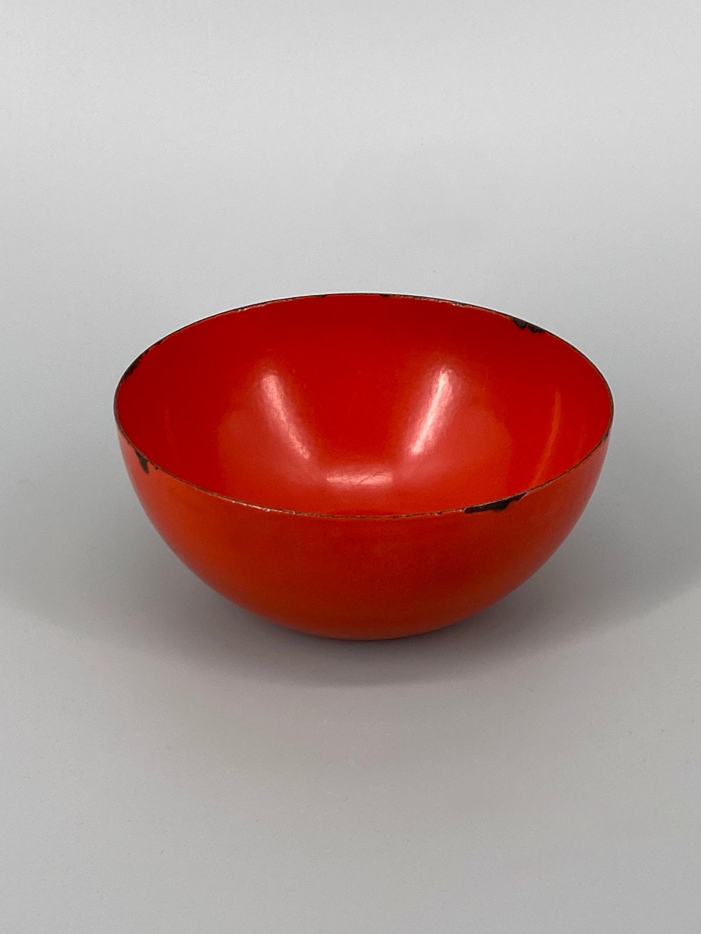 Mid Century Emaille Schalen von Kaj Franck für Finel, Finnland, 60er
