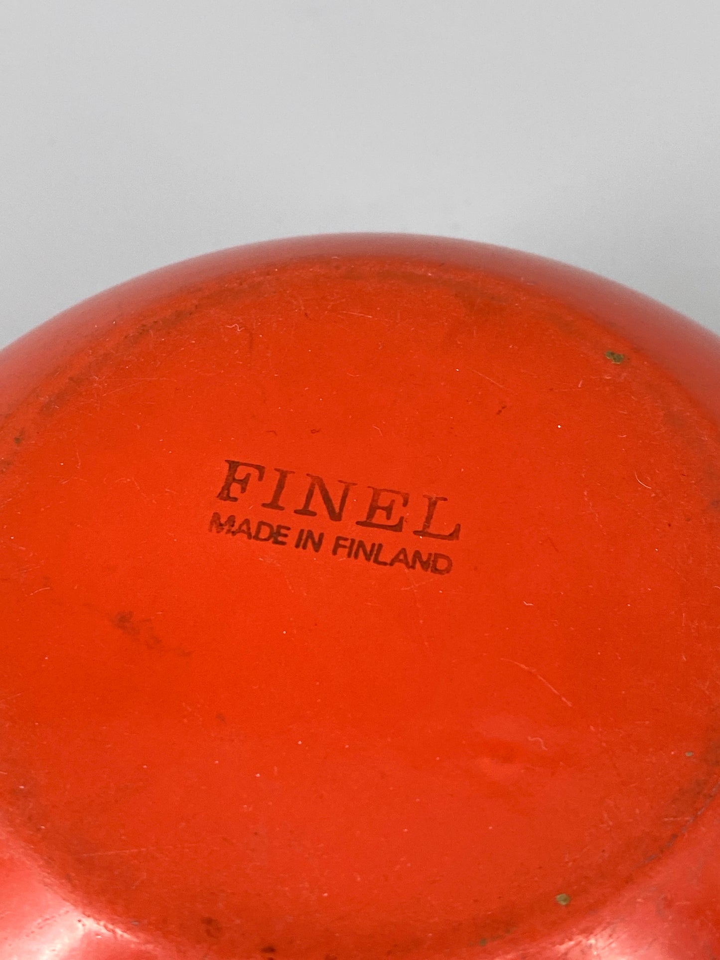 Mid Century Emaille Schalen von Kaj Franck für Finel, Finnland, 60er