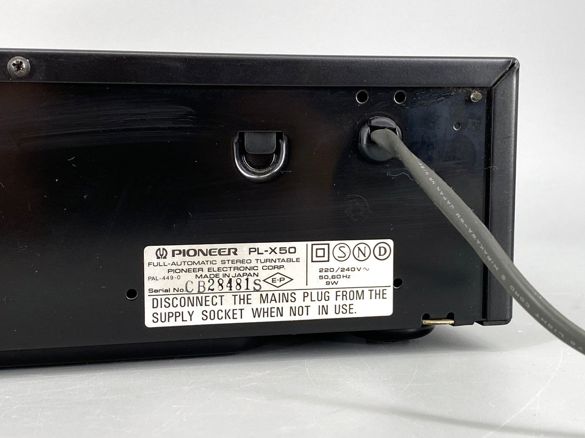 Plattenspieler PL-X50 von Pioneer, defekt, Japan, 80er