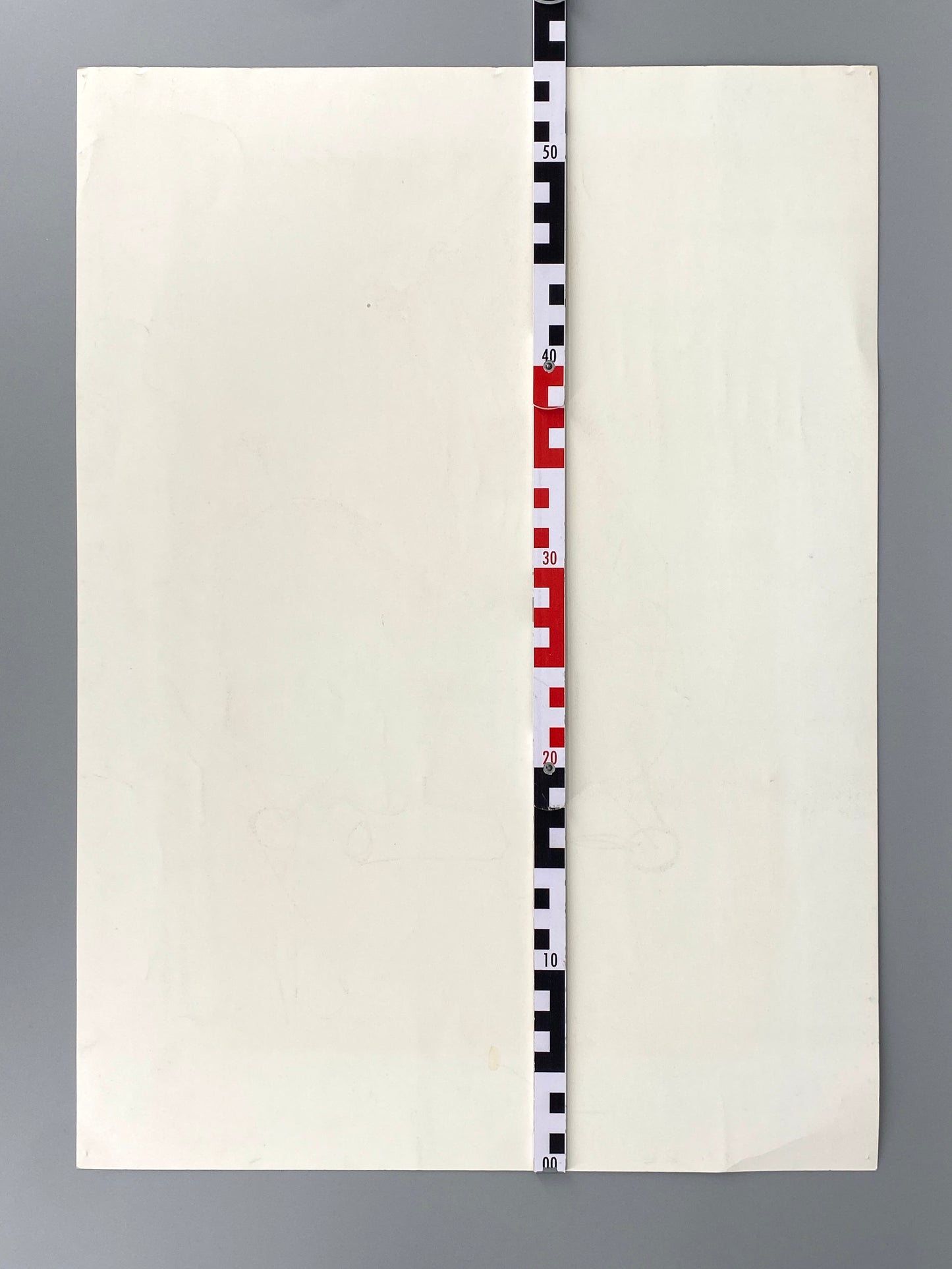 Plakat mit einer Reproduktion von Marino Marini (1901–1980), hochwertiger Offsetdruck auf leichtem Karton, Niederlande 70er