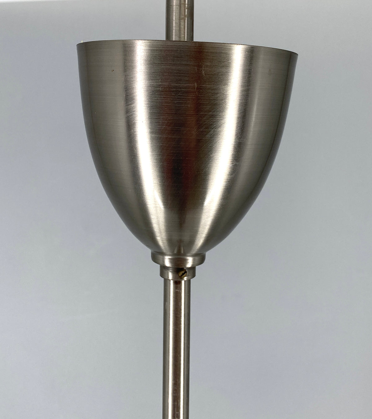 Hängelampe "PS 49" oder Luzette von Berliner Messinglampen, moderner Nachbau des Entwurfs von Peter Behrens um 1908