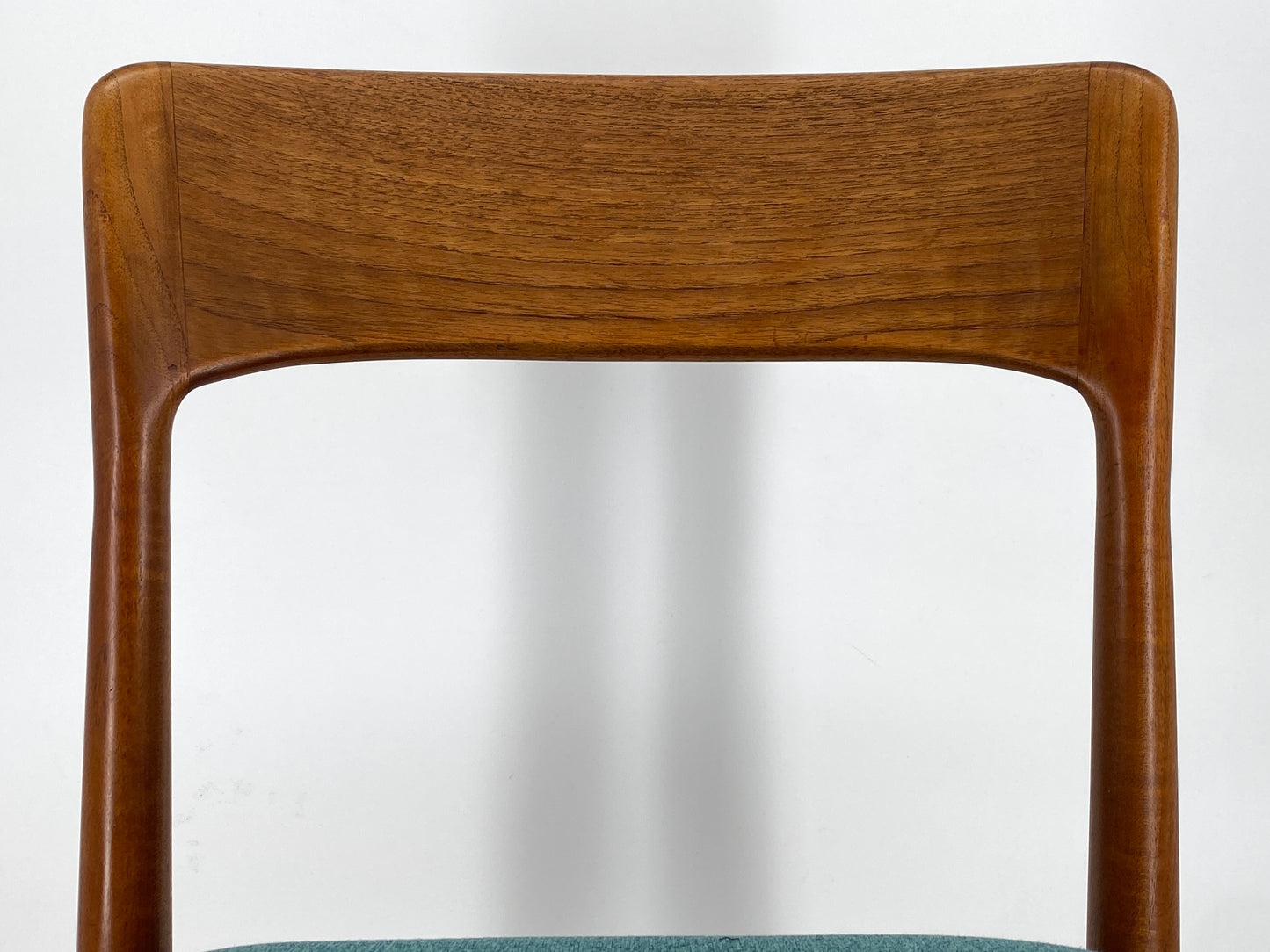 Set von vier Esszimmerstühlen aus Teakholz, KS Møbler, Dänemark