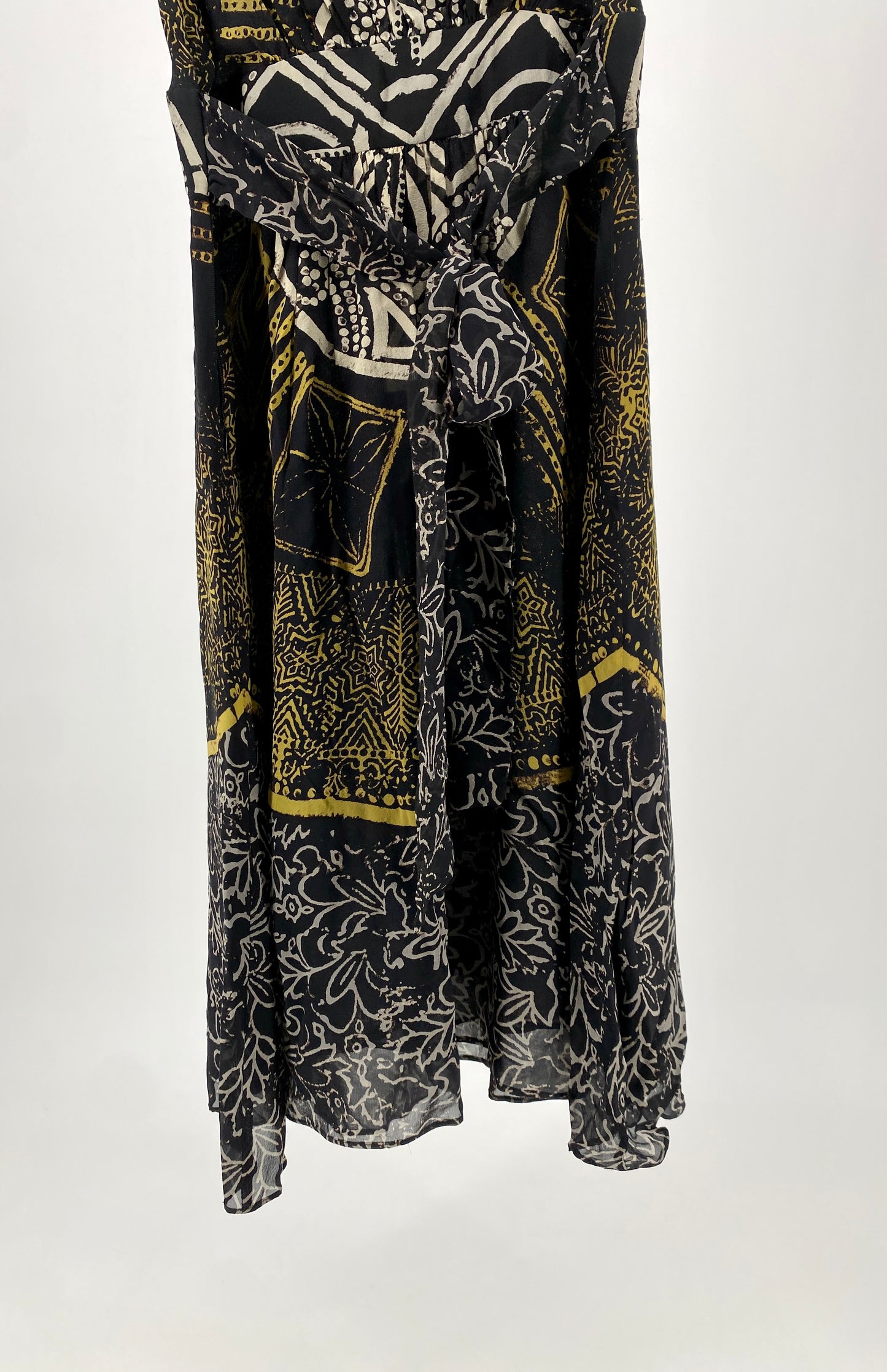 Knielanges Sommerkleid aus 100% Seide von Etro in IT 42 / DE 36