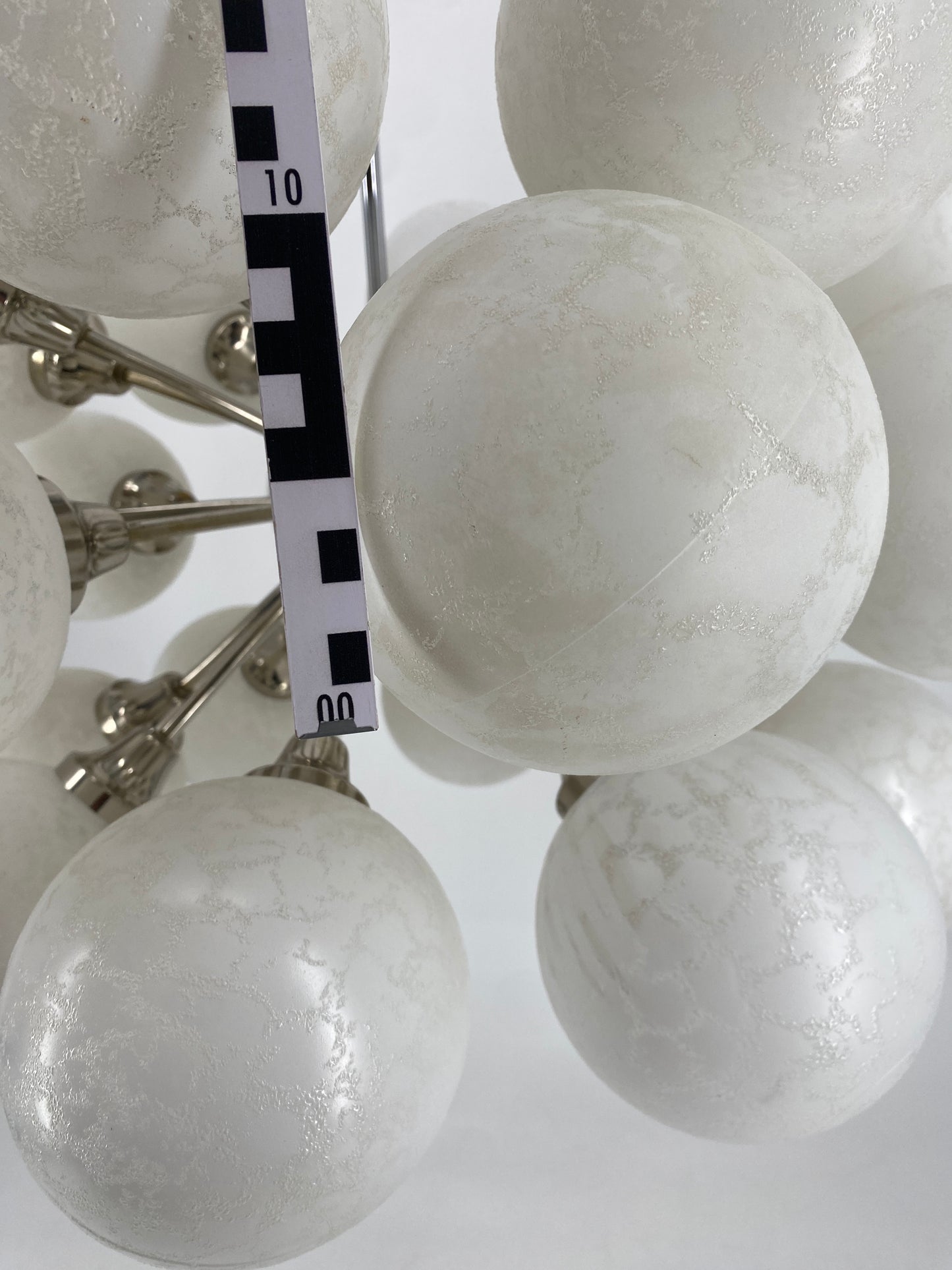 Space Age Sputnik Kronleuchter, 24-flammig, Rupert Nikoll zugeschrieben, Österreich 1970er