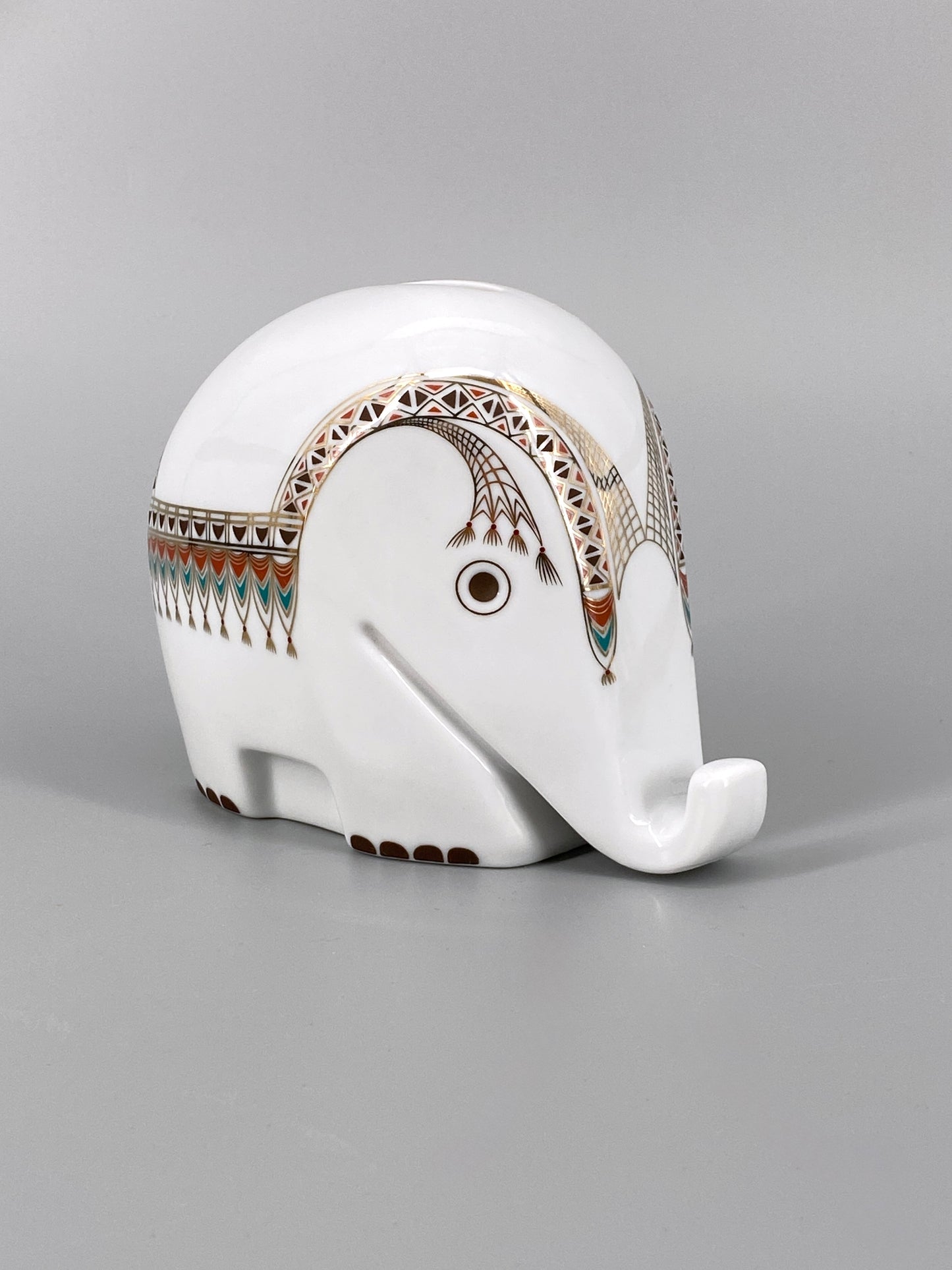 Porzellan Spardose Elefant "Drumbo" von Luigi Colani für Höchst Decor