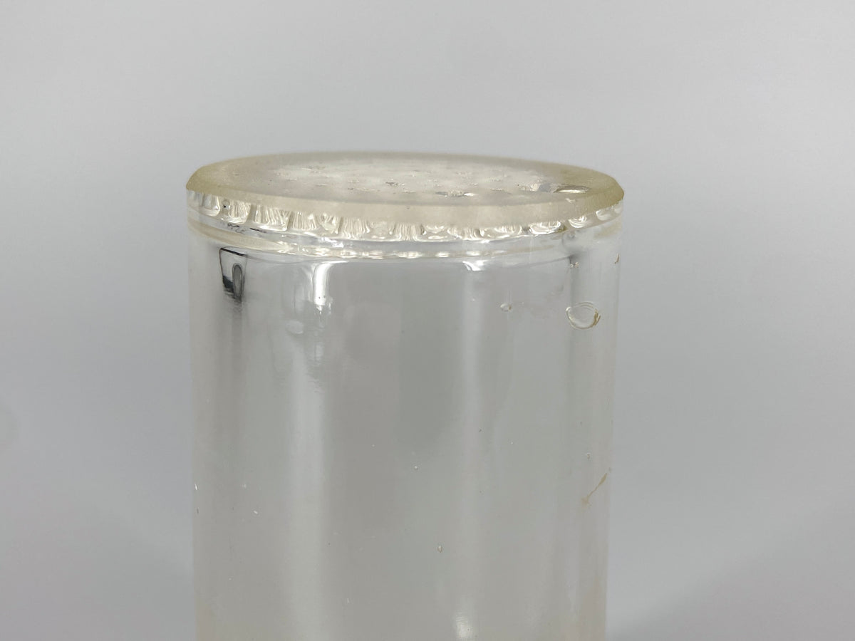 Teekanne mit Teesieb und Deckel von Wilhelm Wagenfeld (1900–1990), 1,5L, Jenaer Glas