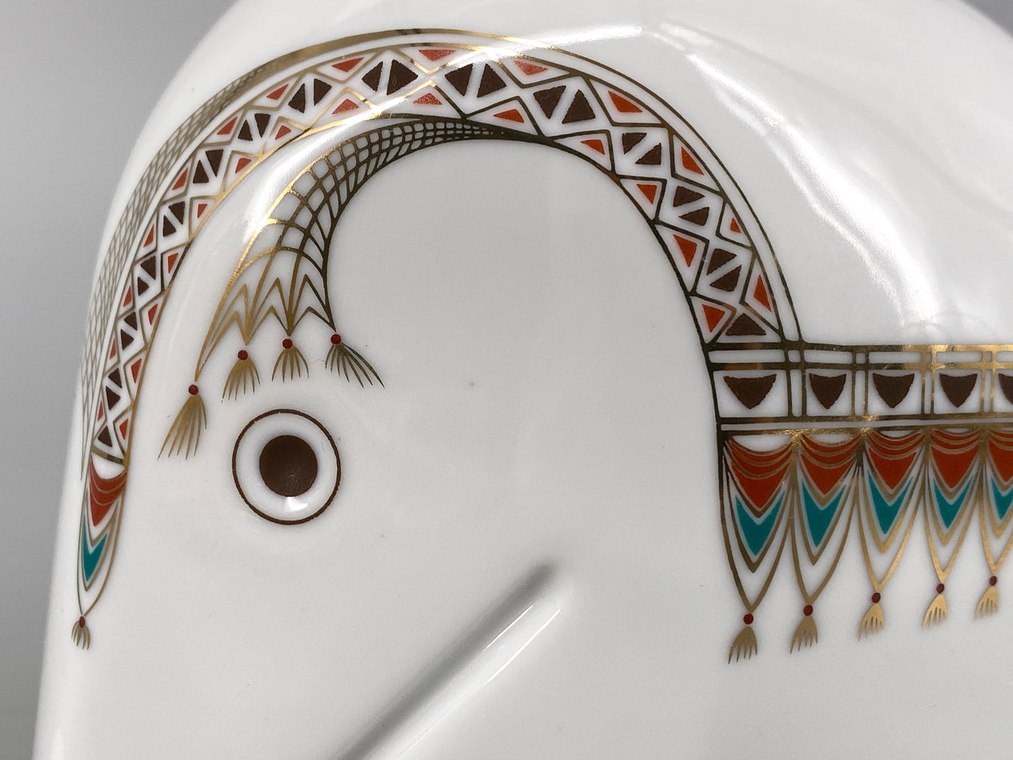 Porzellan Spardose Elefant "Drumbo" von Luigi Colani für Höchst Decor