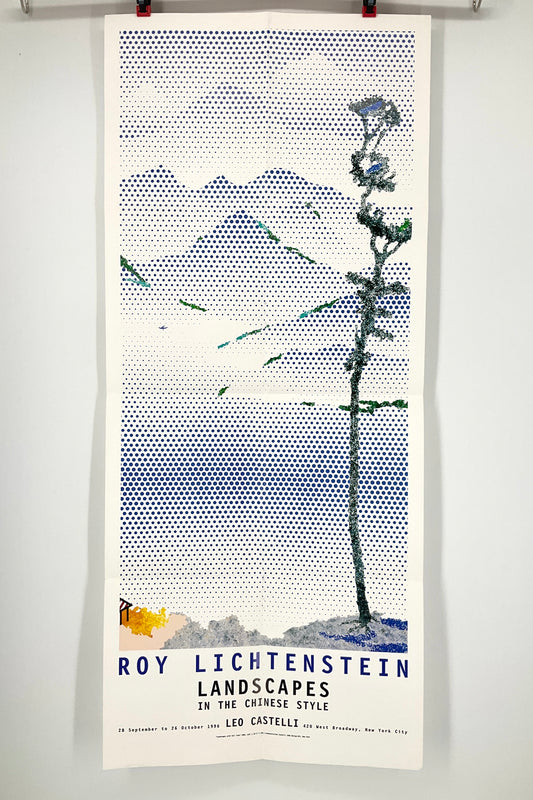 Ausstellungsplakat für Roy Lichtenstein & Leo Castelli Gallery (New York, USA), 1996