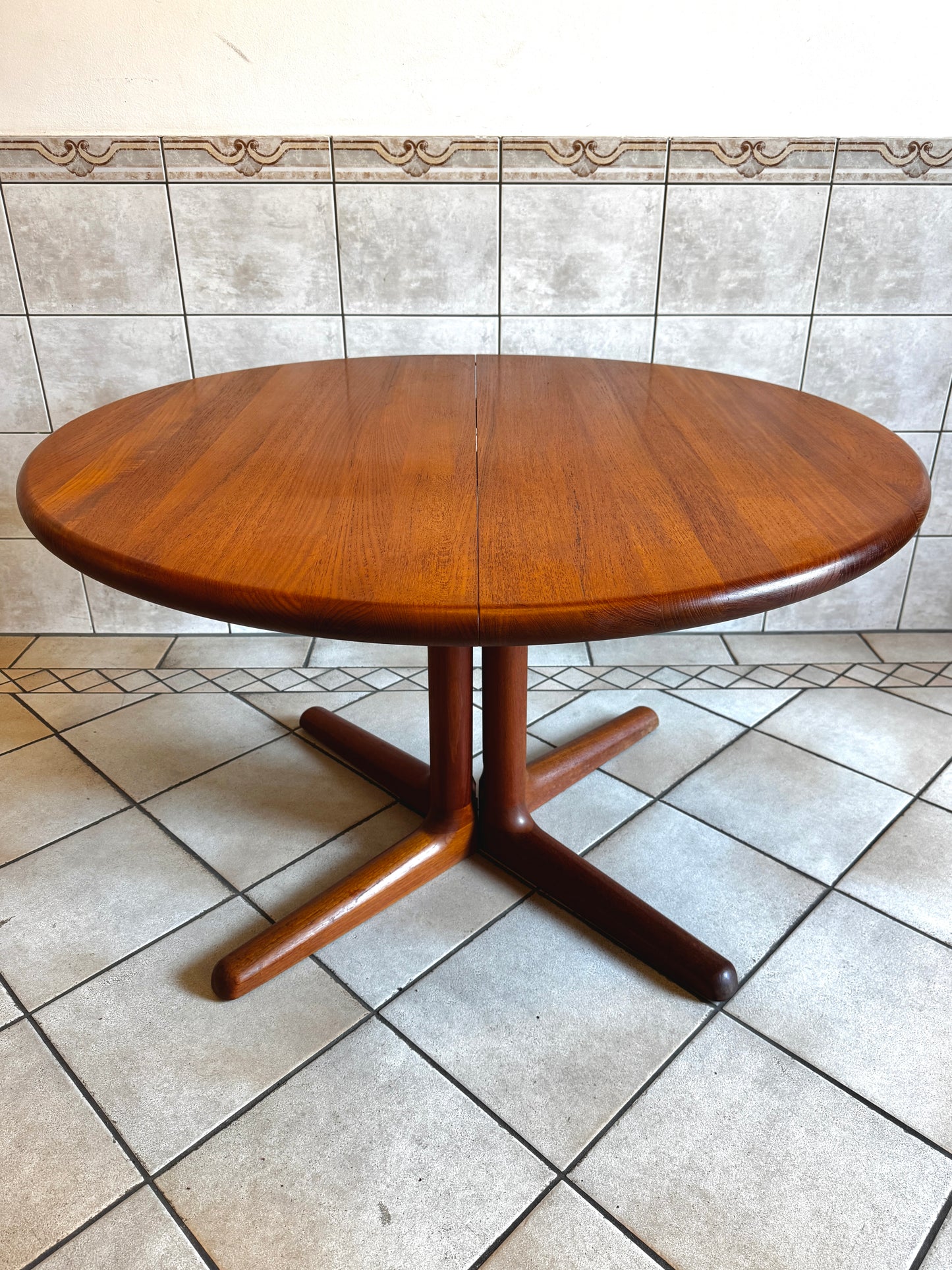 Ausziehtisch Teak Niels Ø. Moeller, Dänemark Mid Century