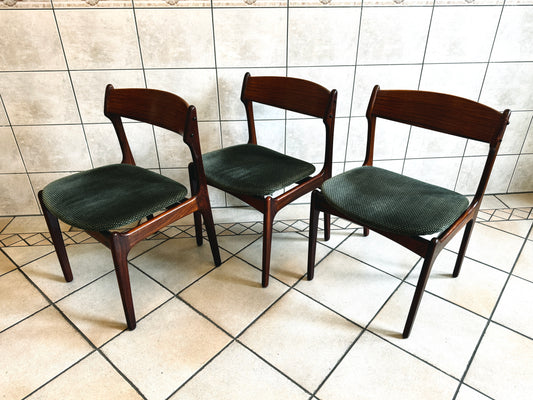 Stühle von Erik Buch, OD MØBLER Dänemark. Palisander