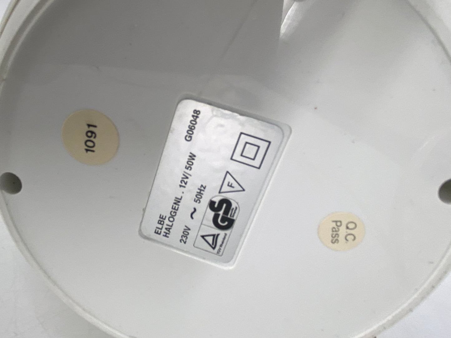 Postmoderne Schreibtischlampe von Elbe-Leuchten, Deutschland 1980er