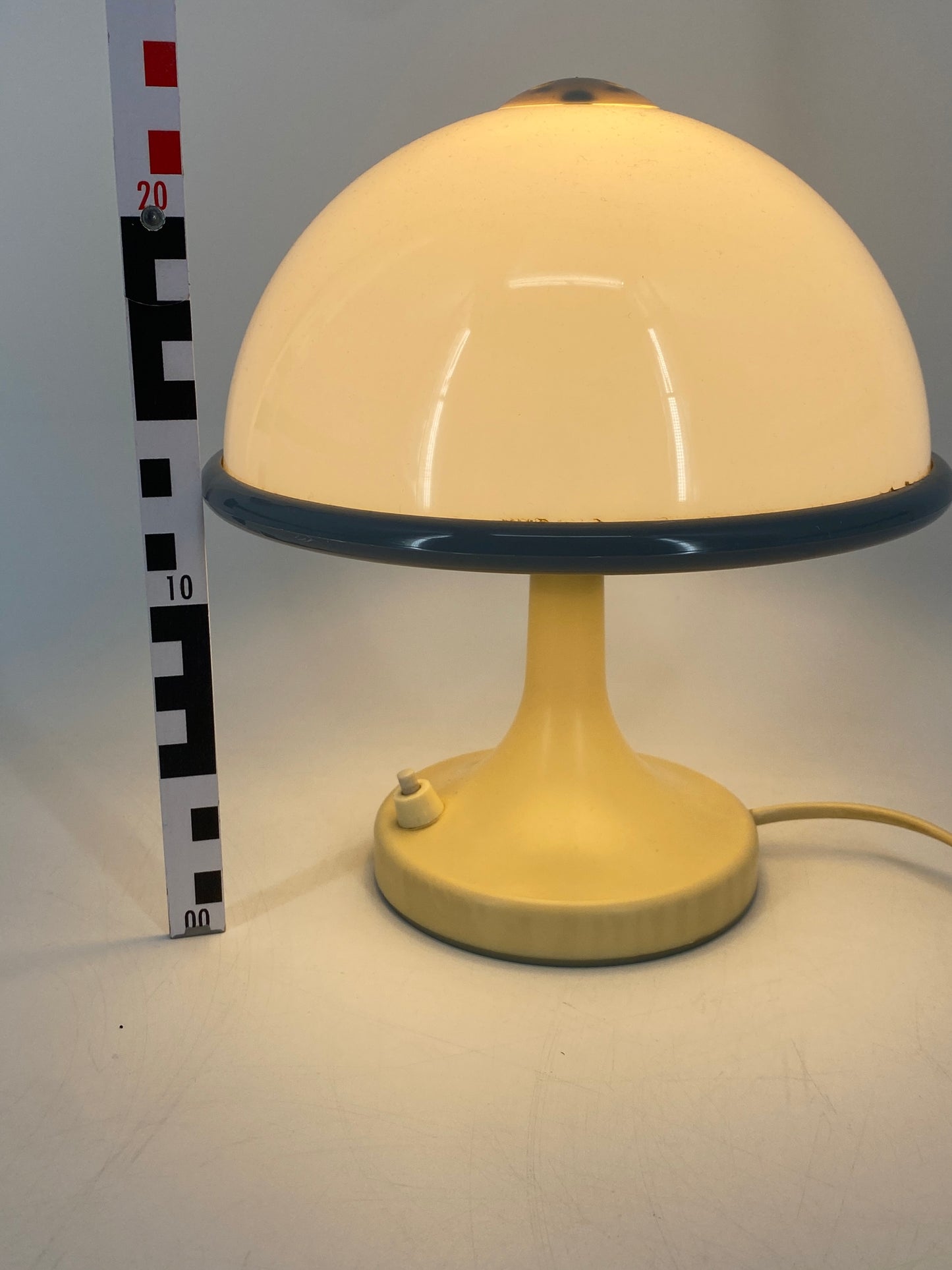 Space Age Design Pilzlampe aus Kunststoff, um 1970