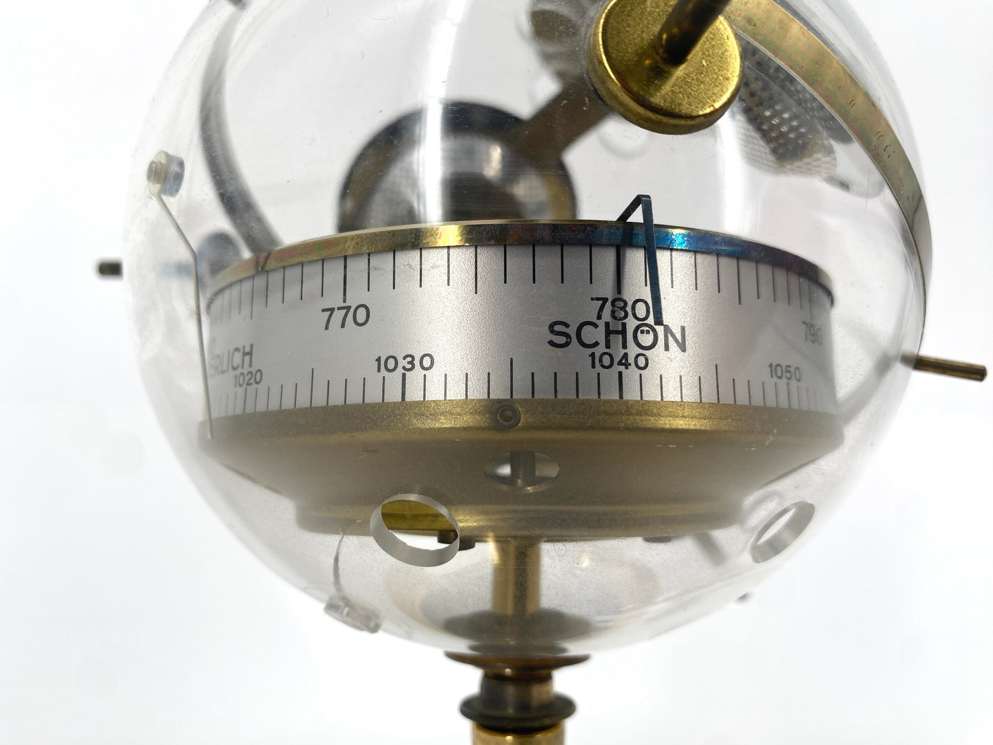 Wetterstation im Sputnik Design, Deutschland um 1960