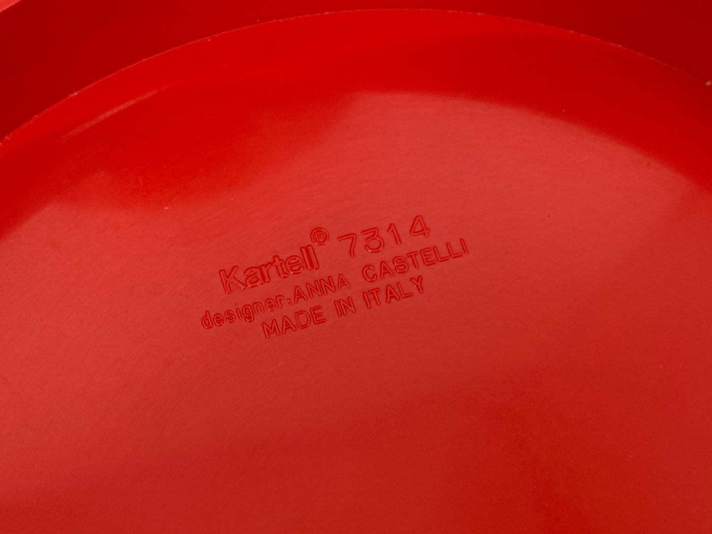 Aufbewahrungsbehälter 7314 von Anna Castelli für KARTELL, Italien 1970er