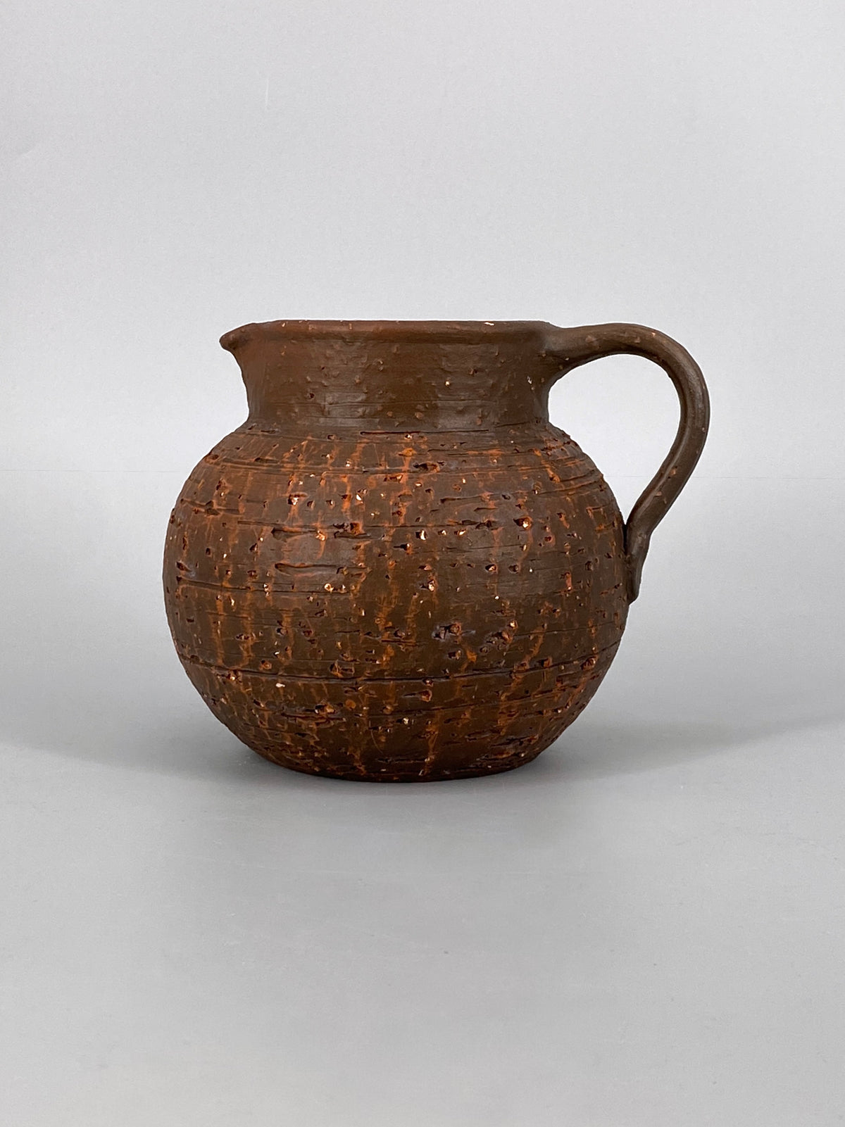 strukturierter Studiokeramik Krug / Vase, 1950er