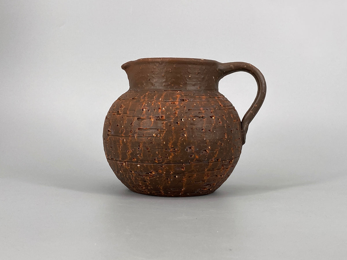 strukturierter Studiokeramik Krug / Vase, 1950er