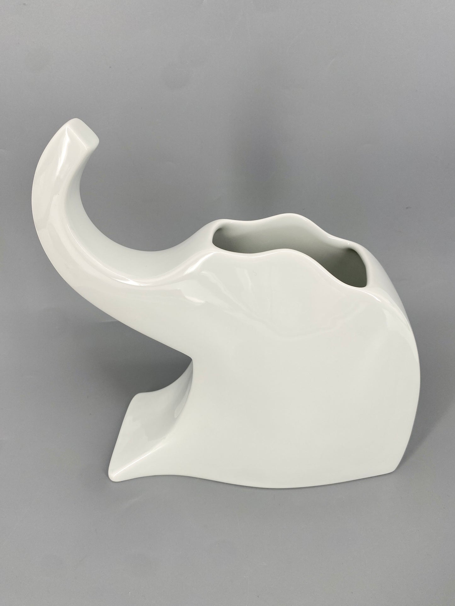 Blumenvase in Elefantenform von Johan van Loon für Rosenthal, Deutschland 1980er